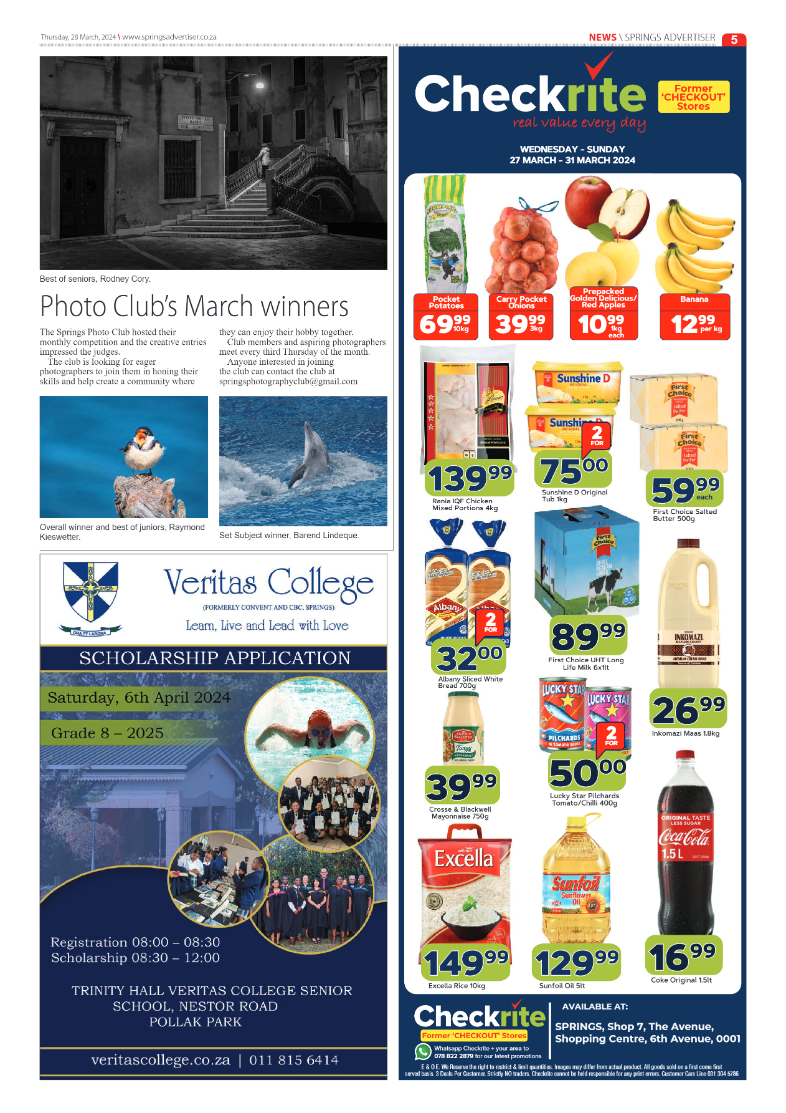 Springs Advertiser 27 March 2024 page 5