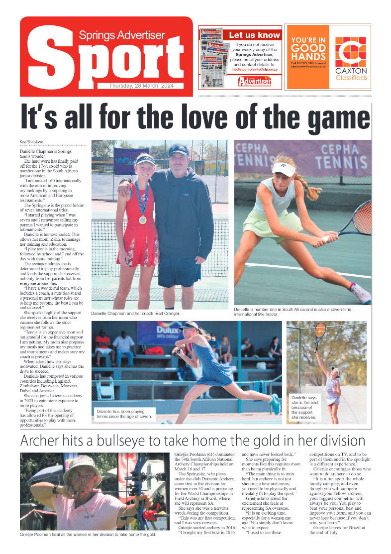 Springs Advertiser 27 March 2024 page 8
