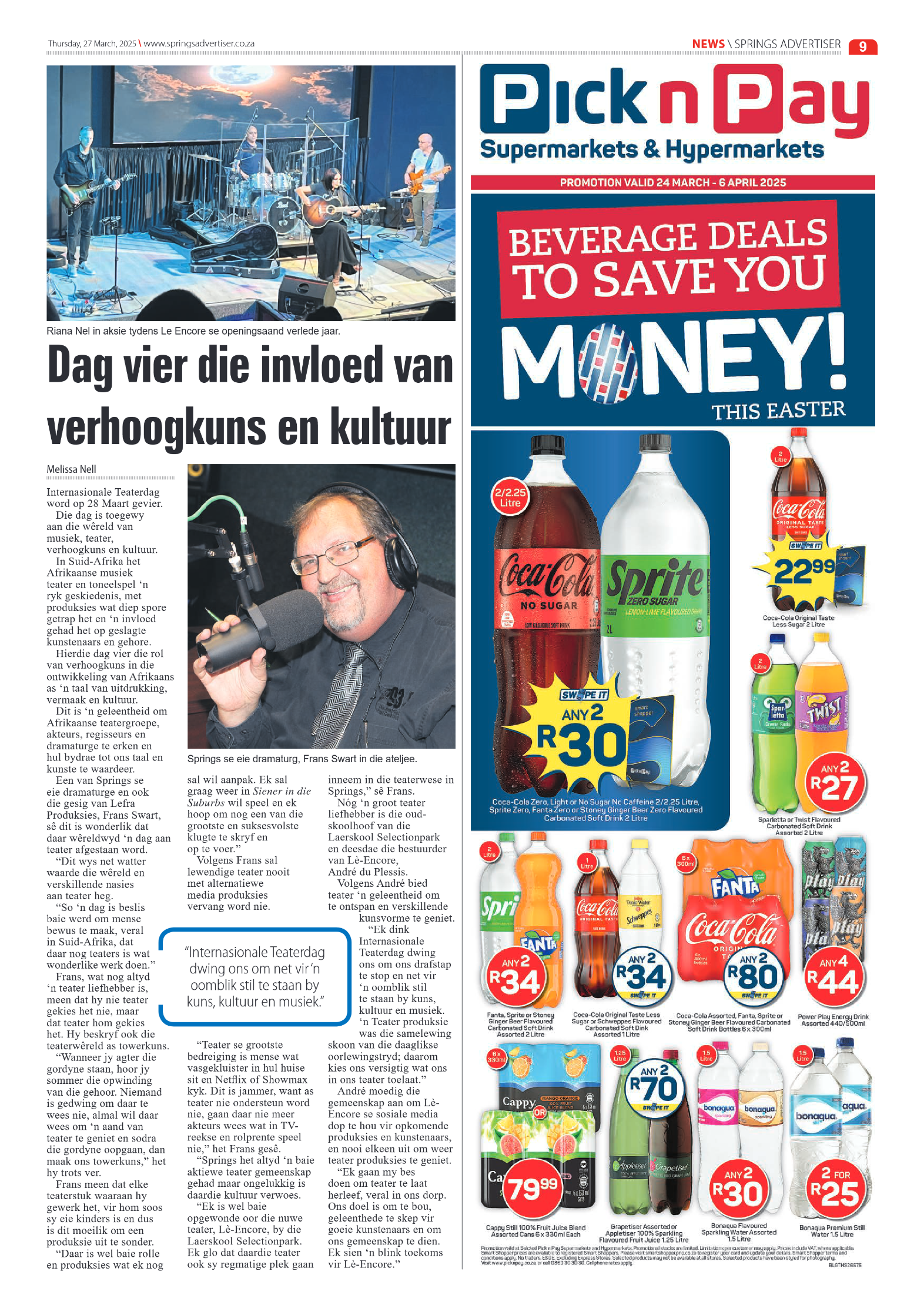Springs Advertiser 27 March 2025 page 9