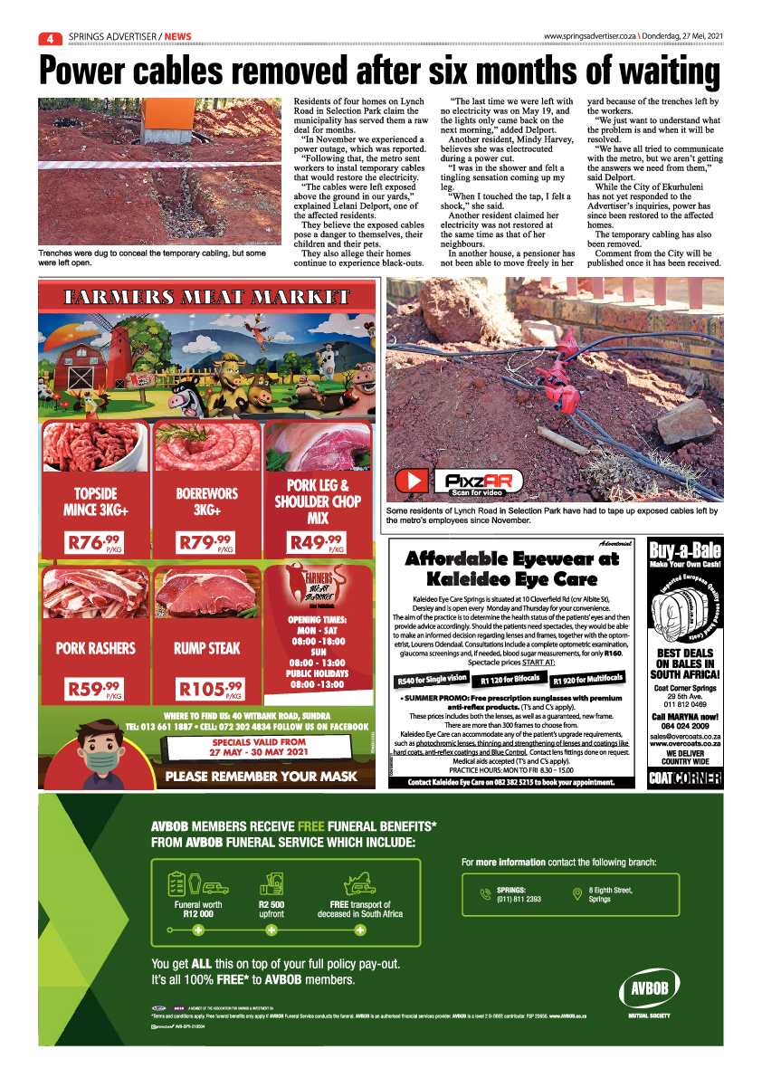 Springs Advertiser 27 May 2021 page 4