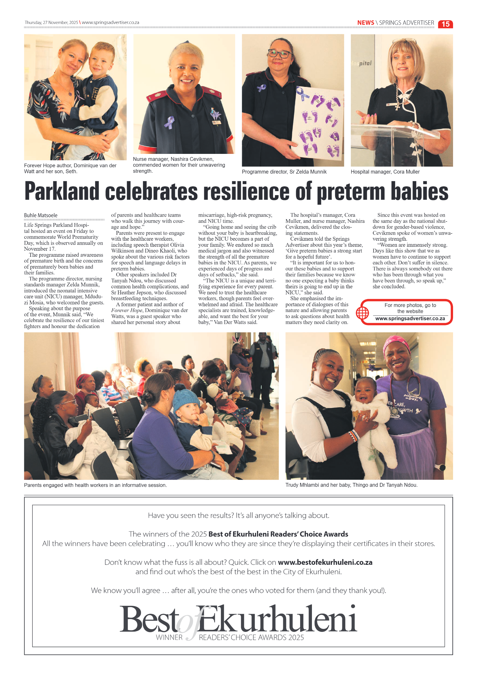 Springs Advertiser 27 November 2025 page 17