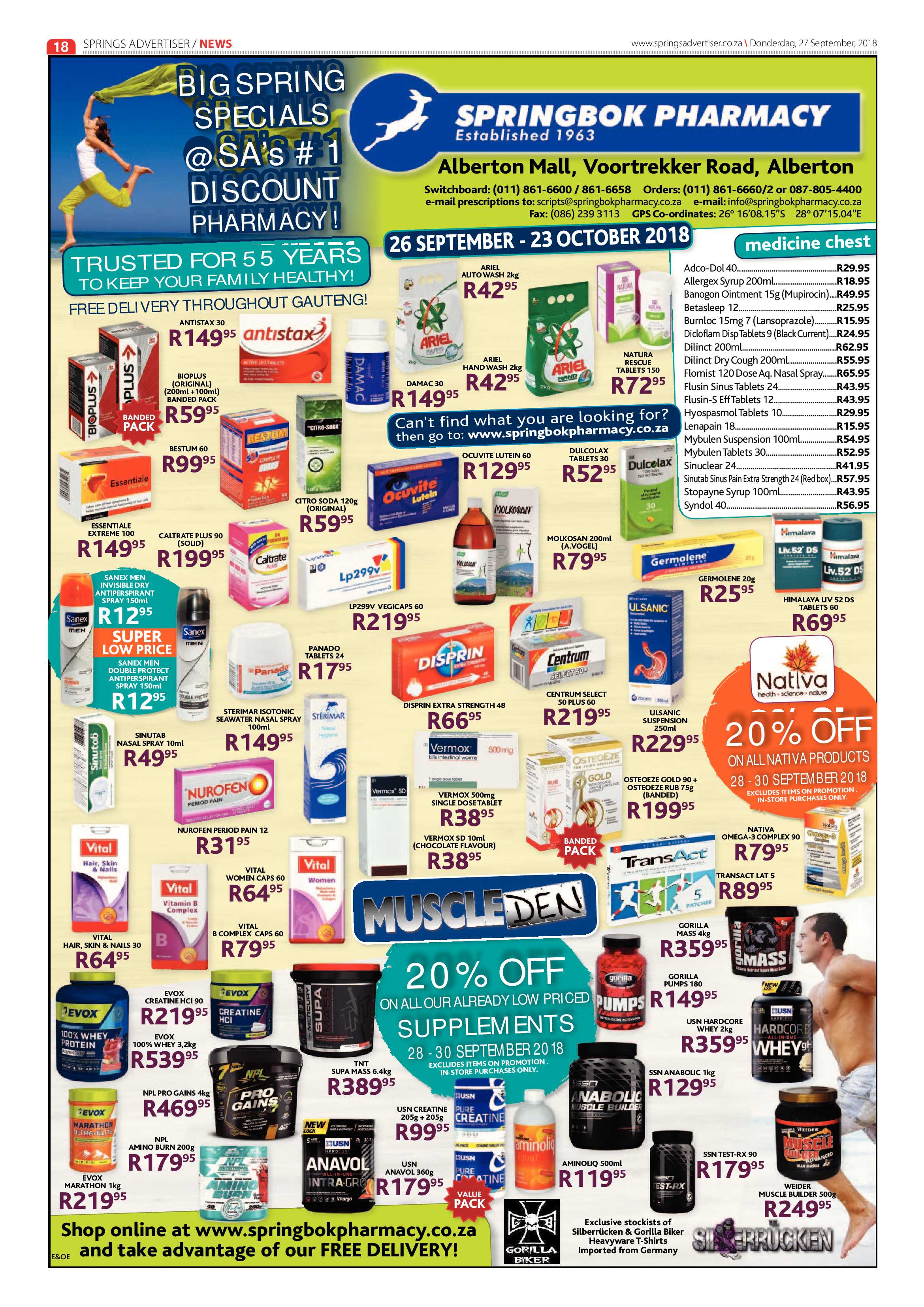 Springs Advertiser 27 September 2018 page 18