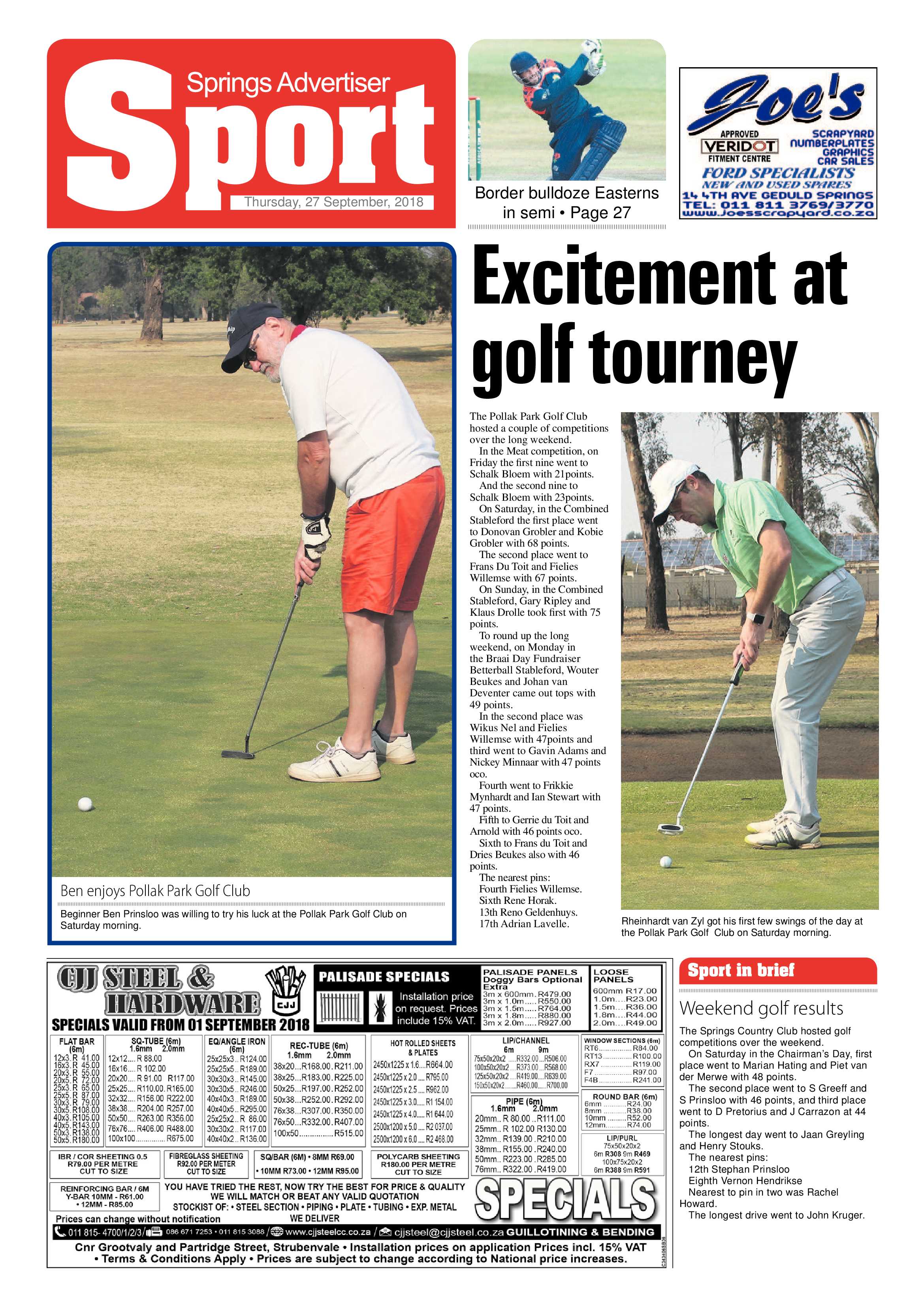 Springs Advertiser 27 September 2018 page 28