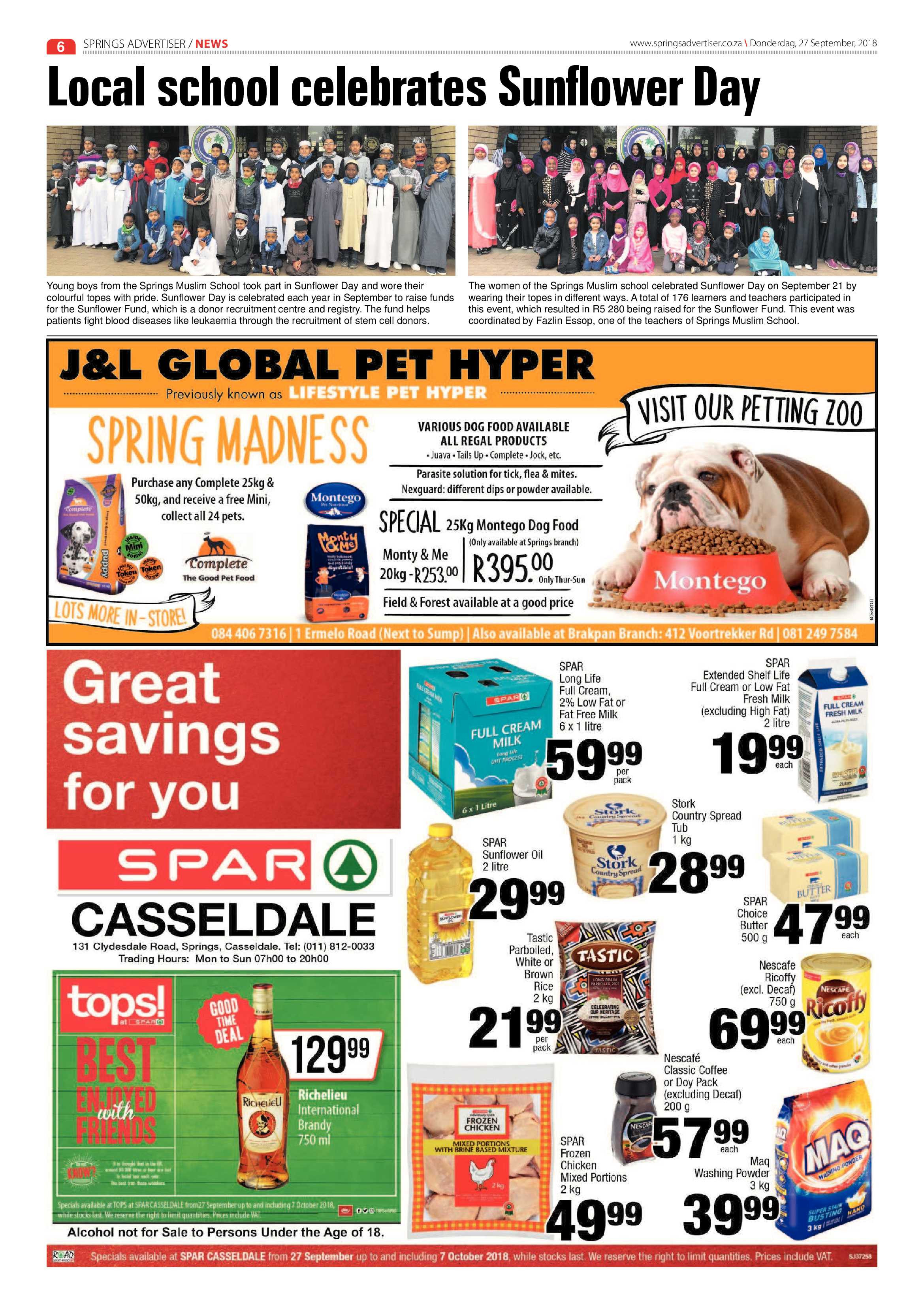 Springs Advertiser 27 September 2018 page 6