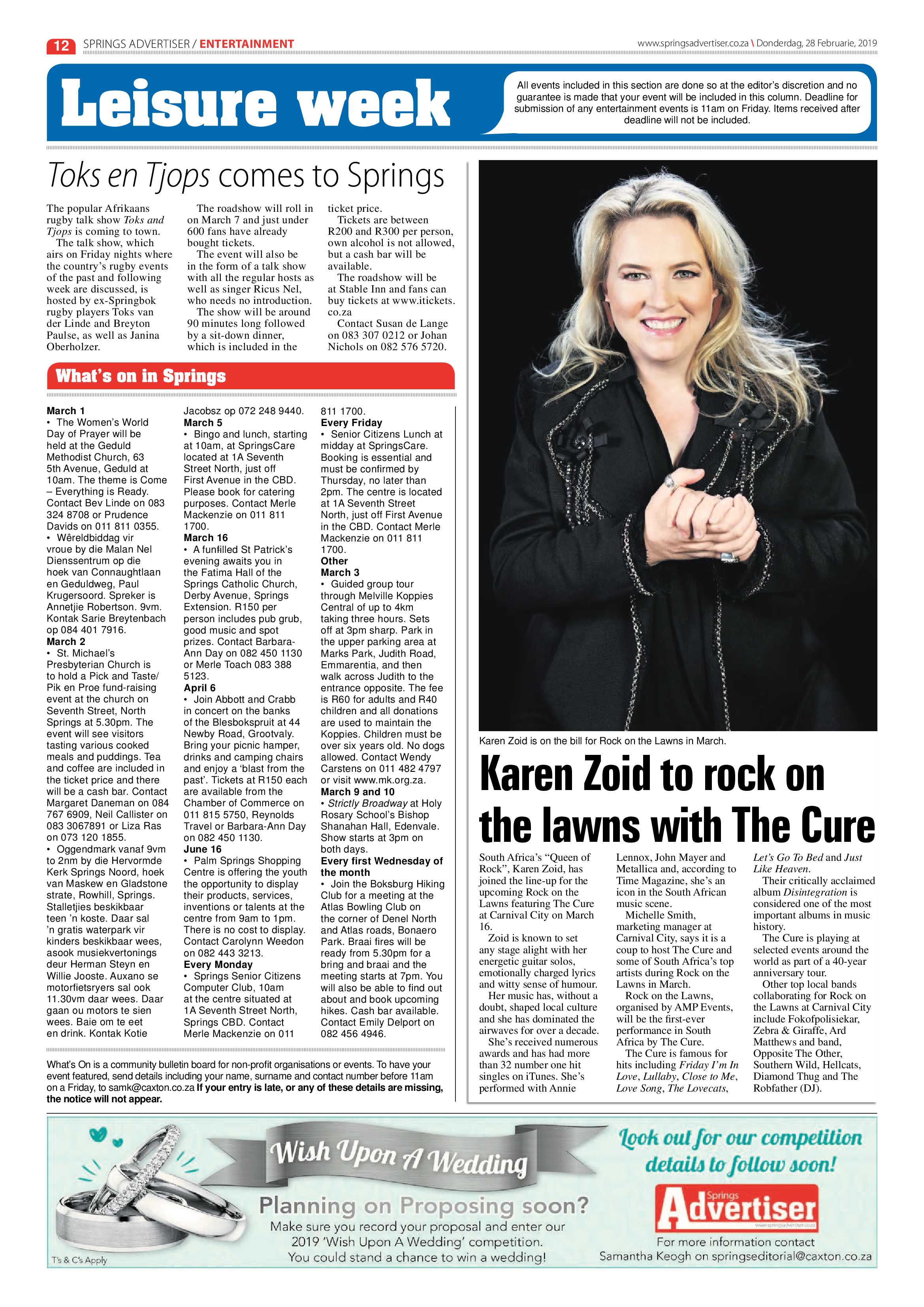 Springs Advertiser 28 February 2019 page 12