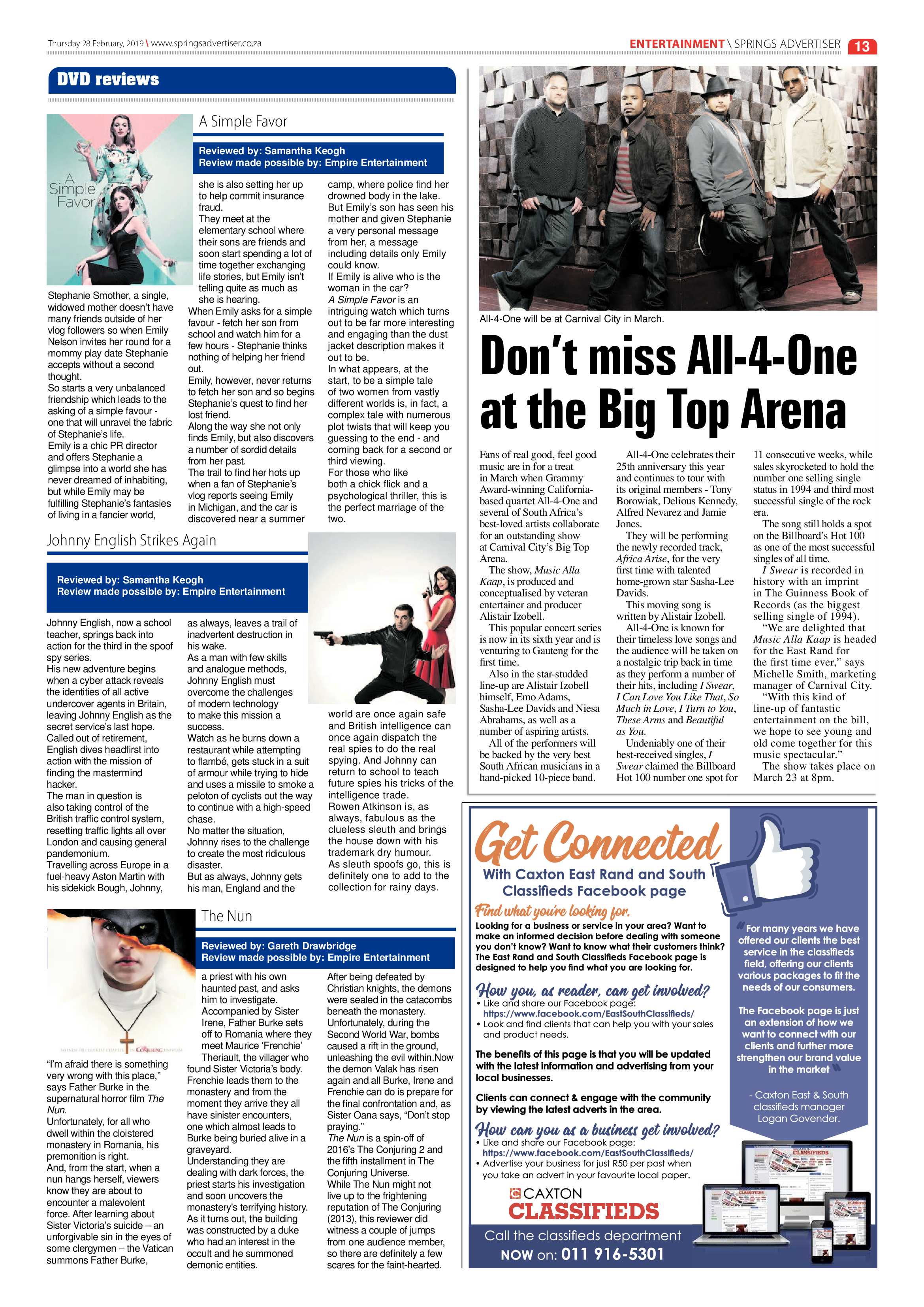 Springs Advertiser 28 February 2019 page 13