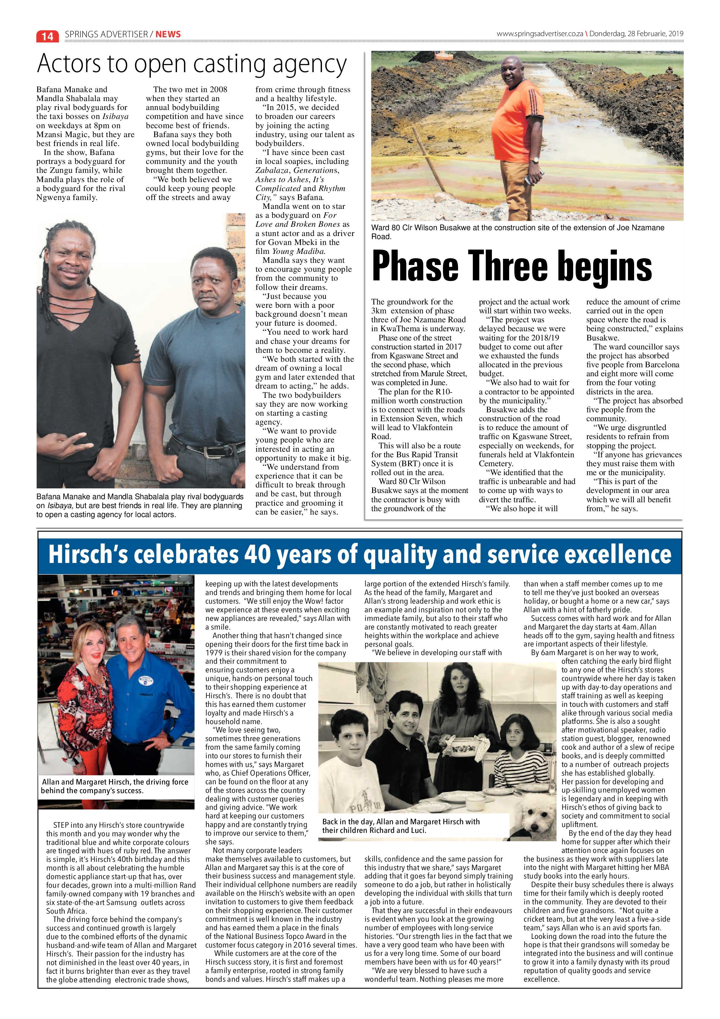 Springs Advertiser 28 February 2019 page 14