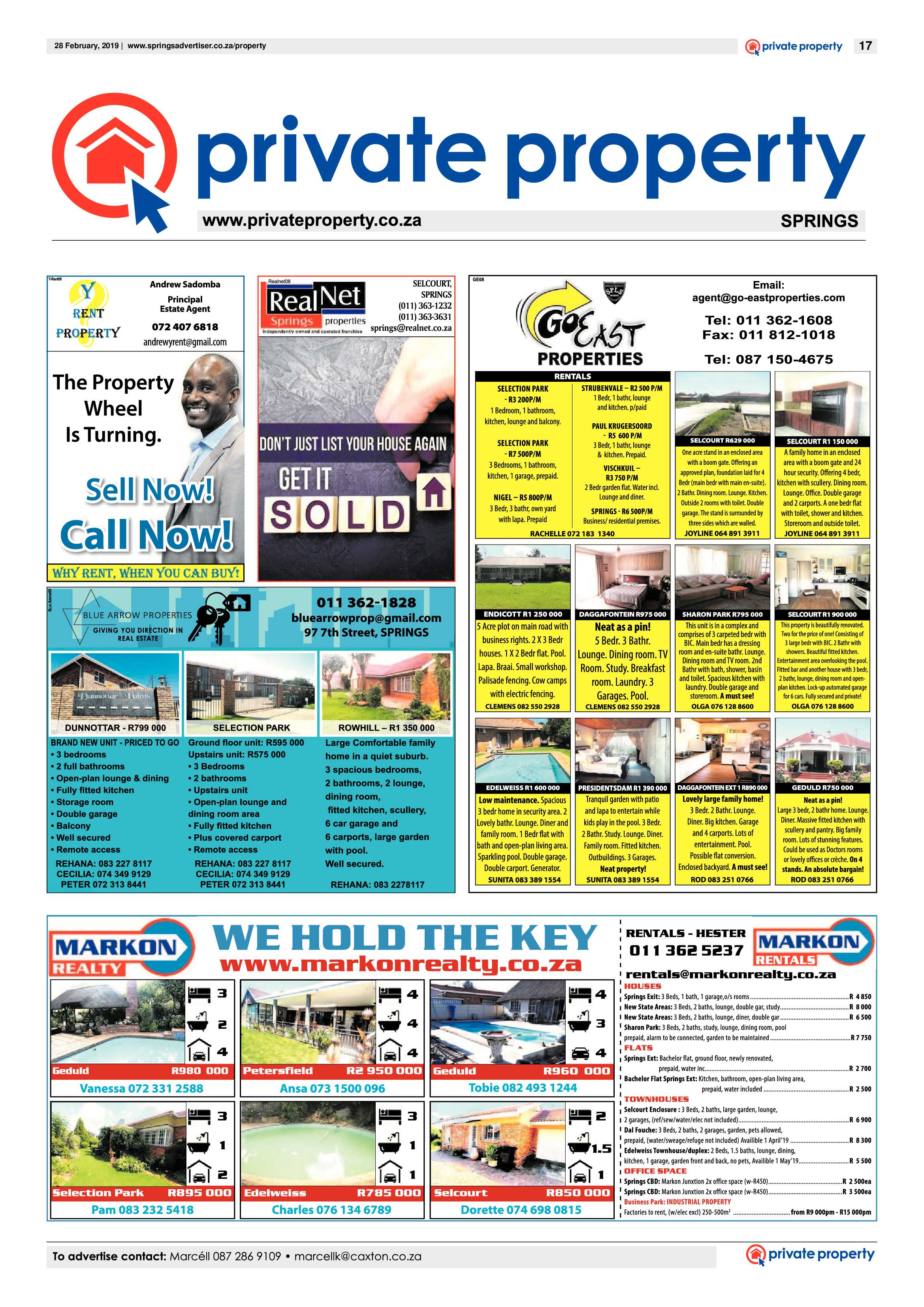 Springs Advertiser 28 February 2019 page 17