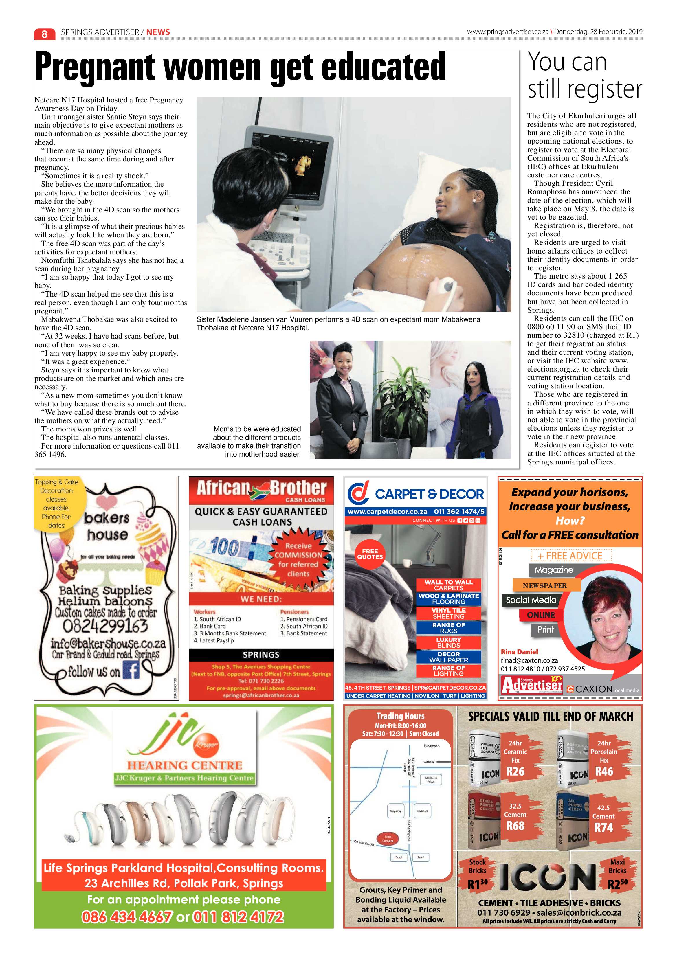 Springs Advertiser 28 February 2019 page 8