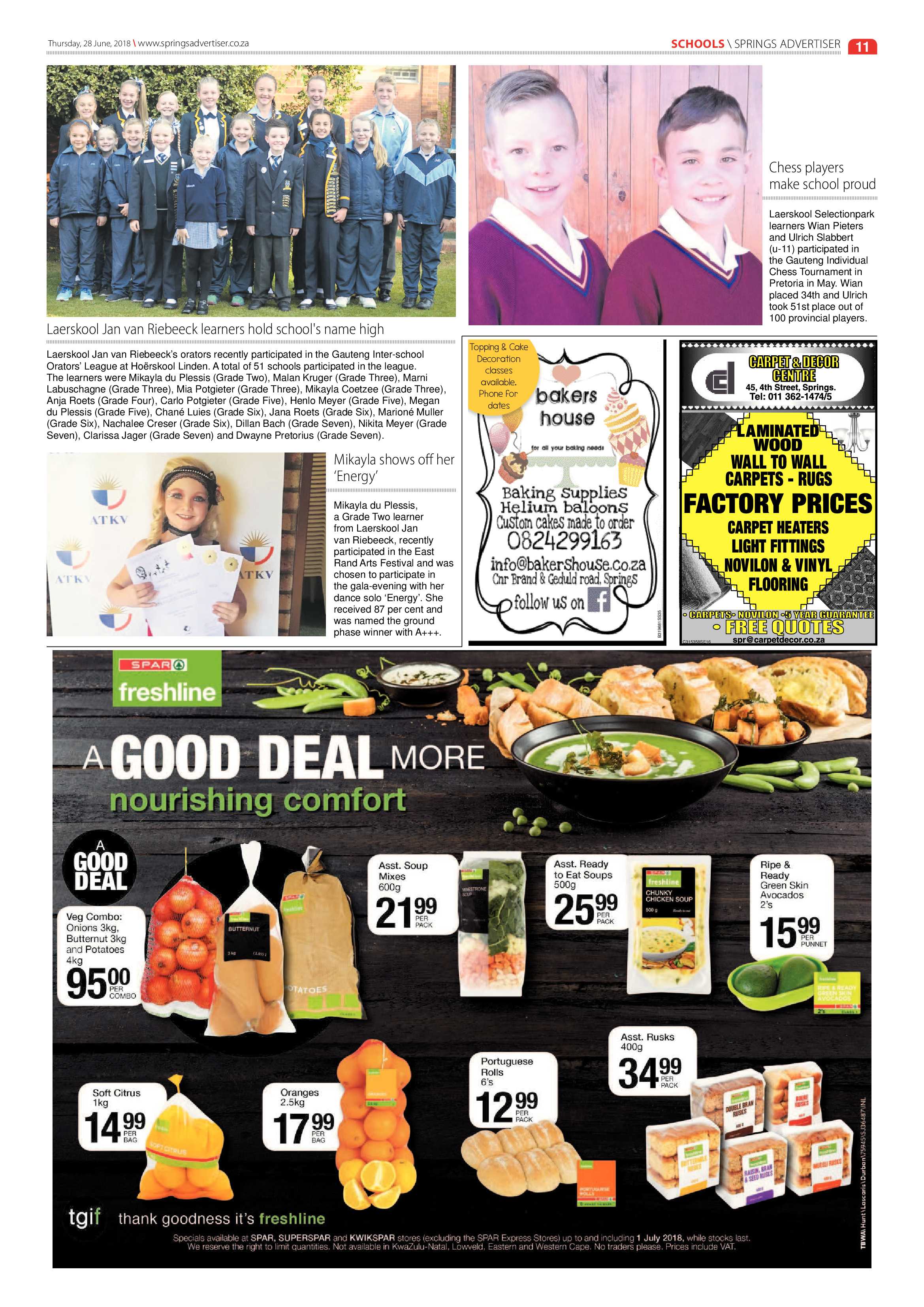 Springs Advertiser 28 June 2018 page 11