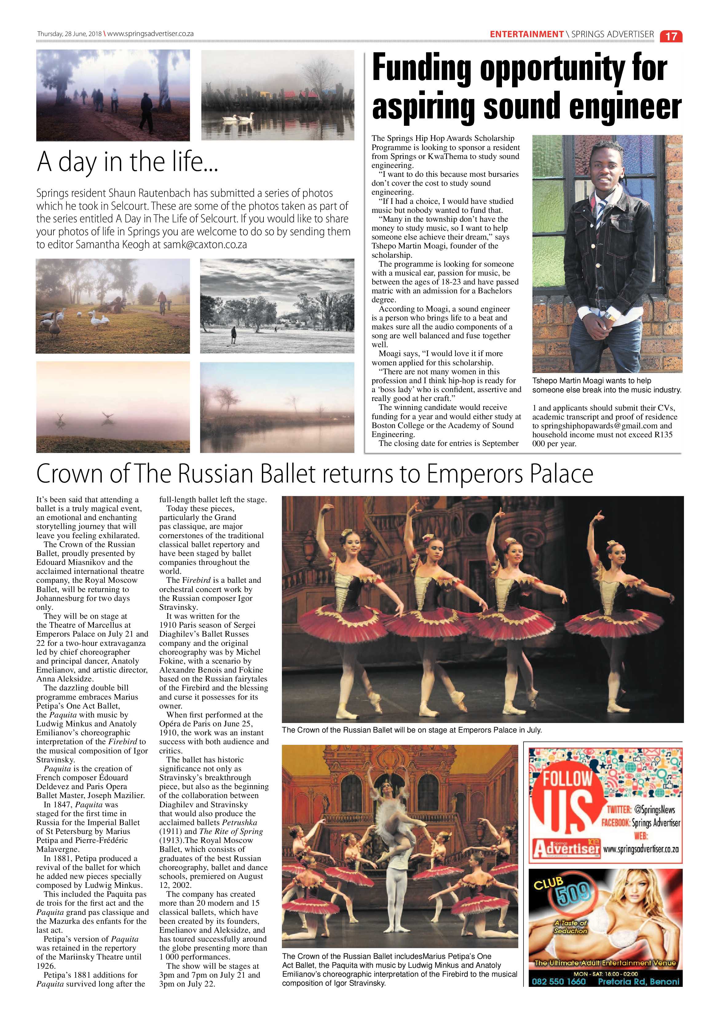 Springs Advertiser 28 June 2018 page 17