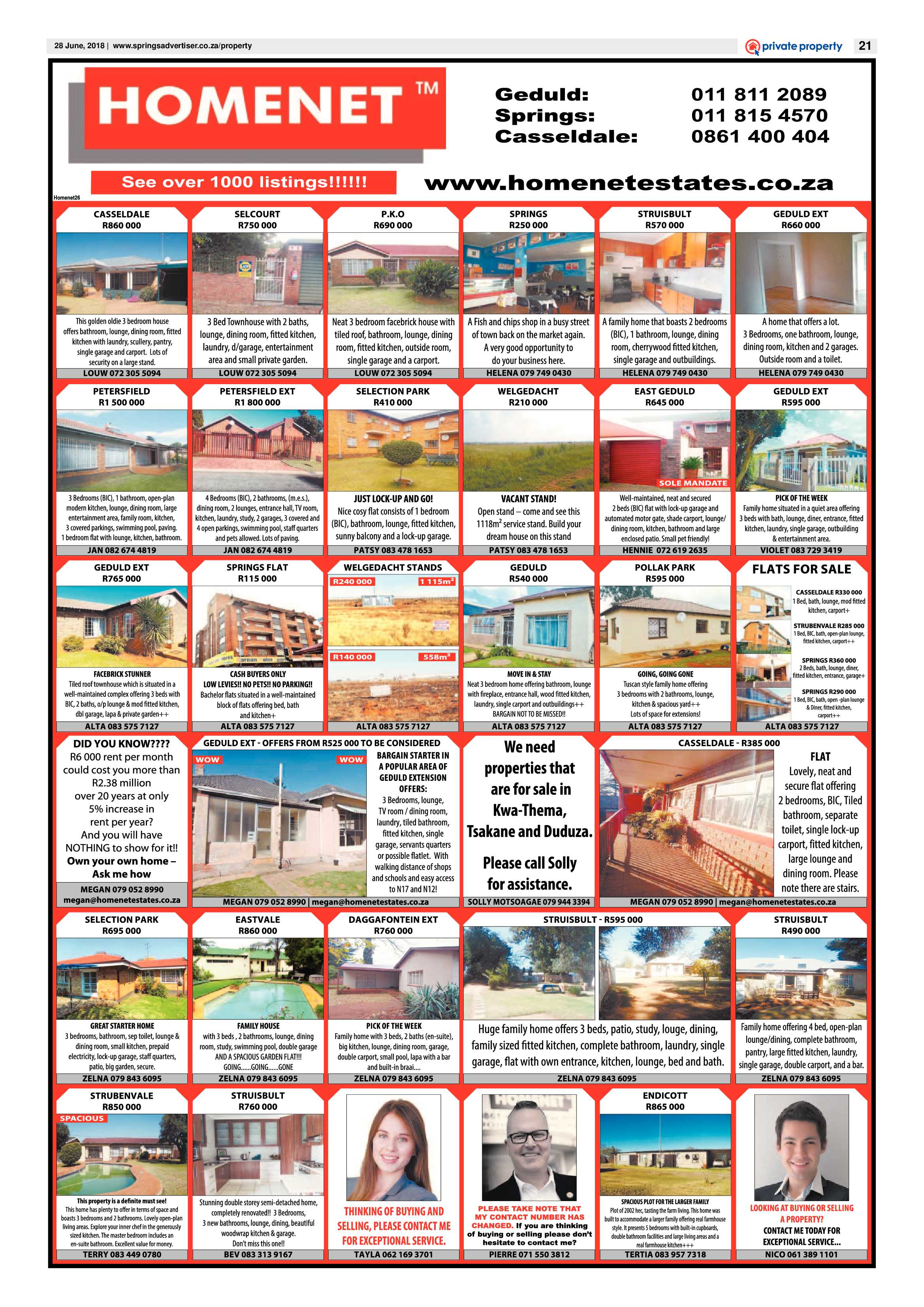 Springs Advertiser 28 June 2018 page 21