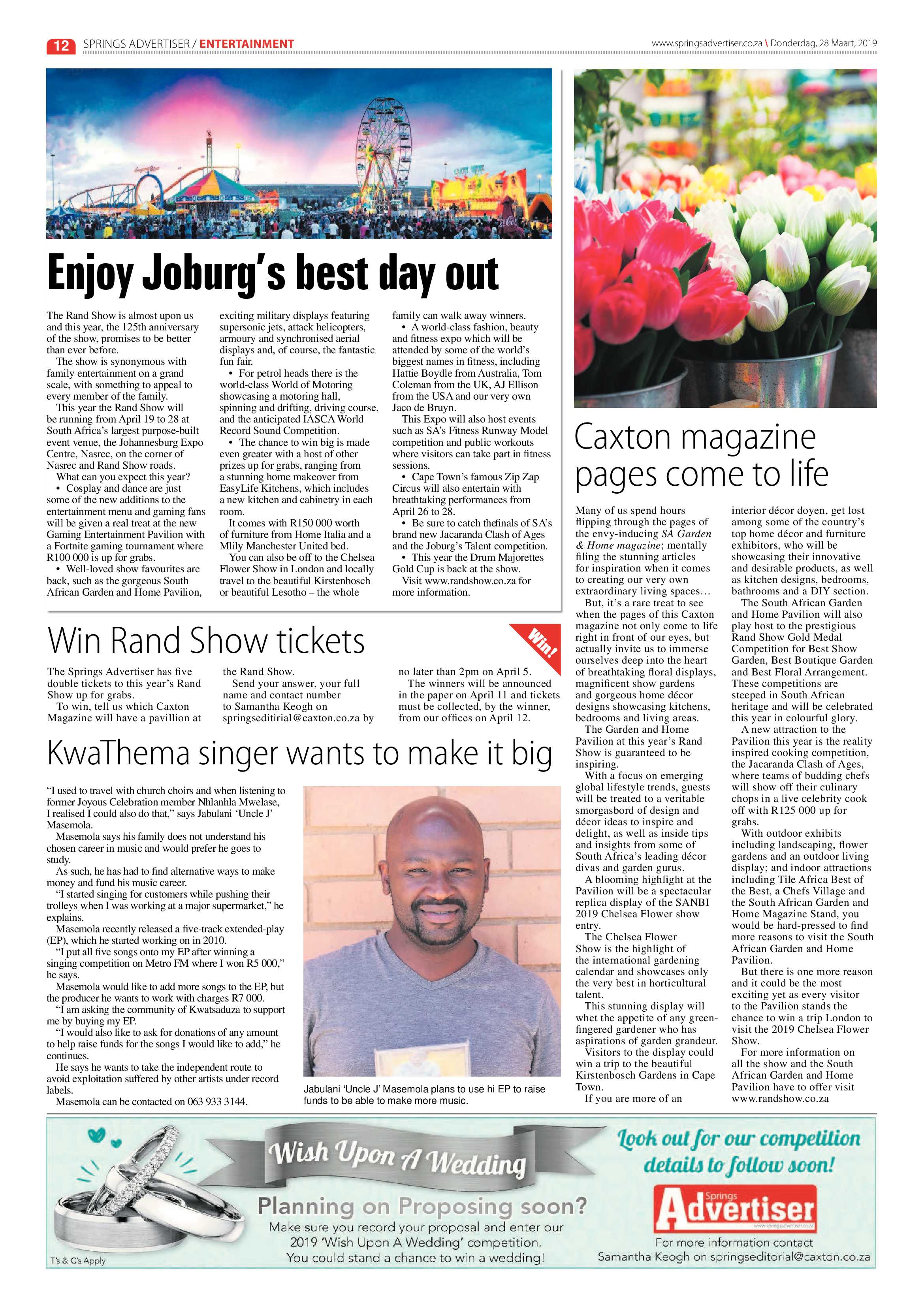 Springs Advertiser 28 March 2019 page 12