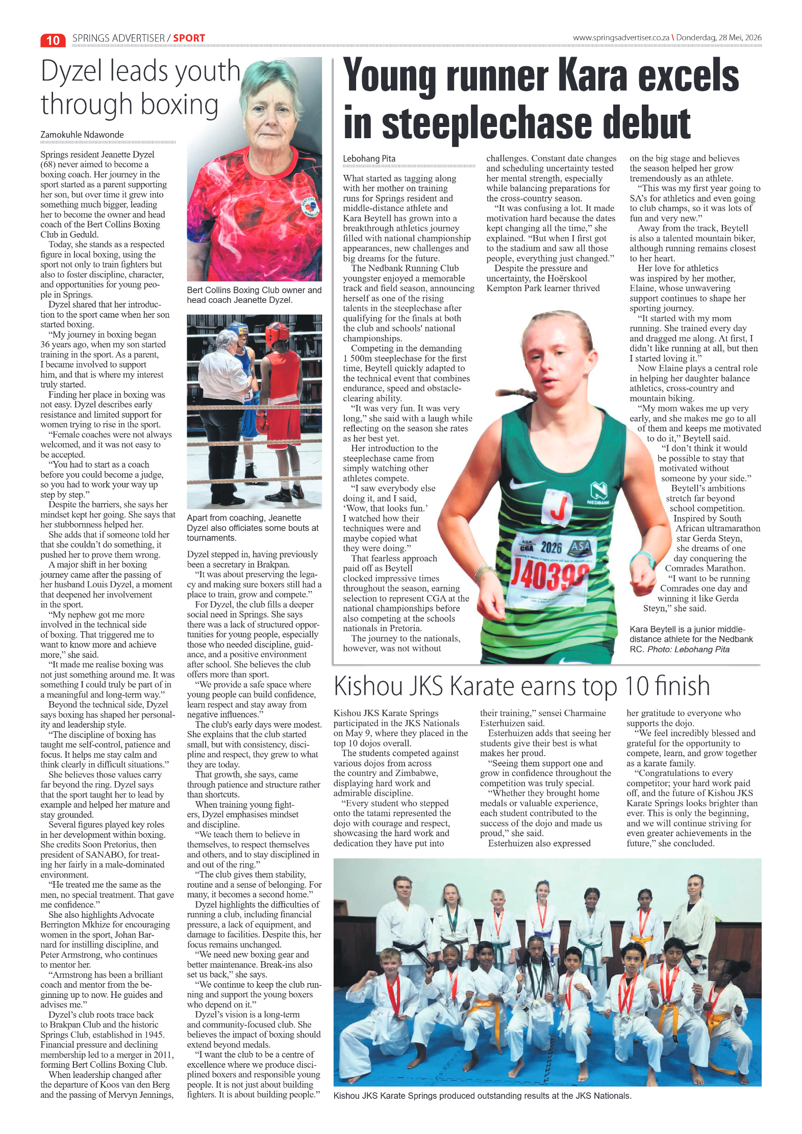 Springs Advertiser 28 May 2026 page 10