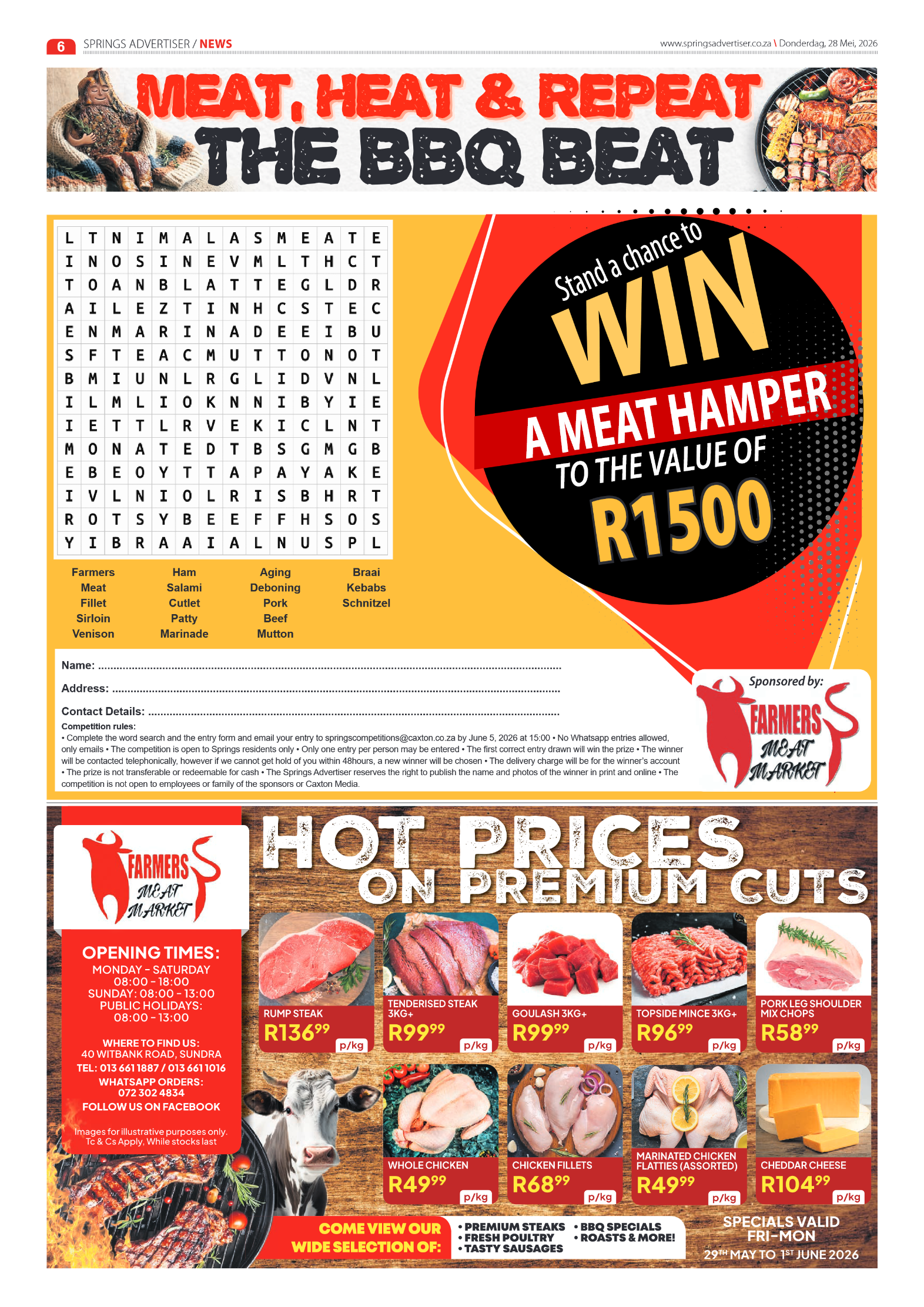 Springs Advertiser 28 May 2026 page 6