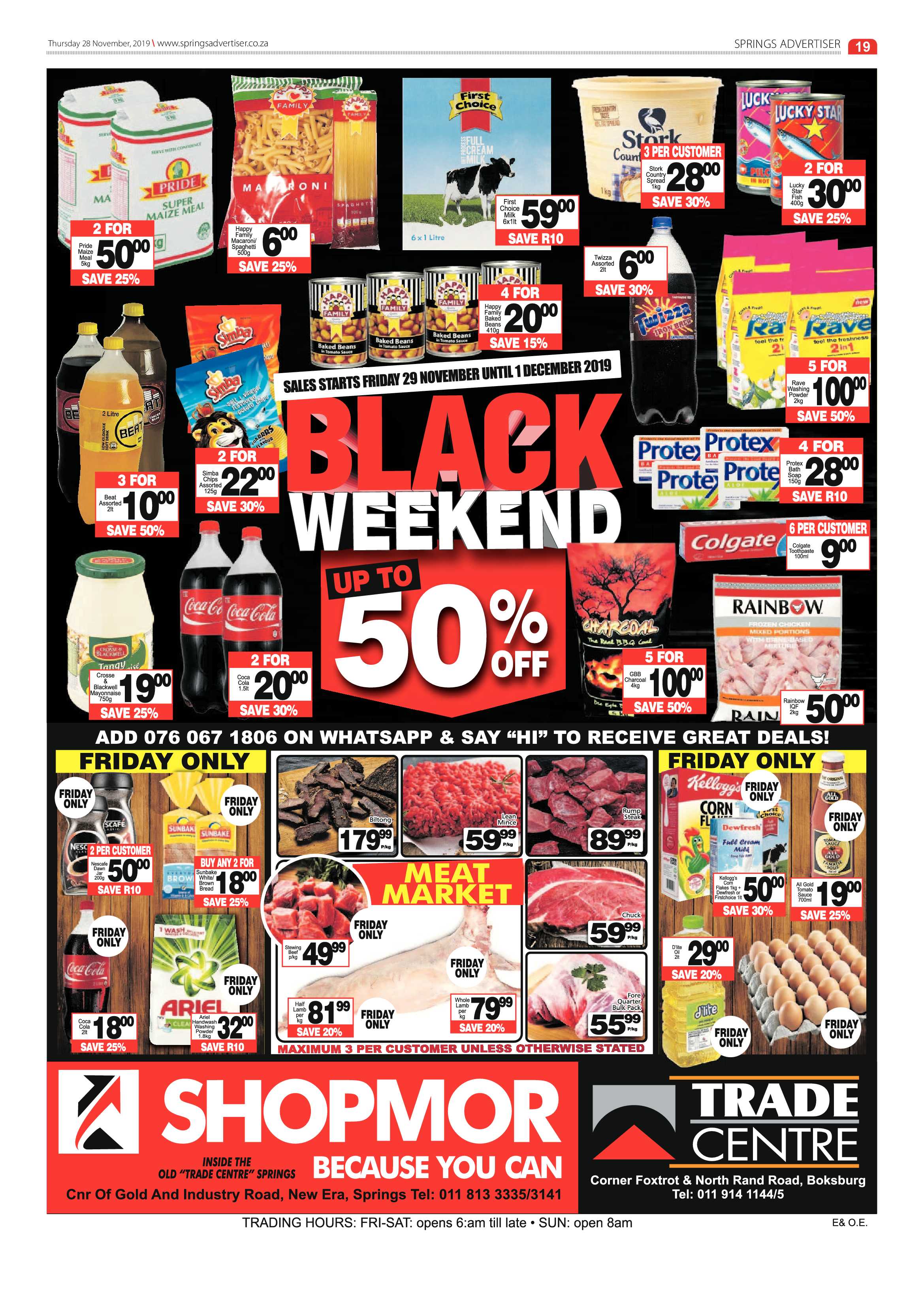 Springs Advertiser 28 November 2019 page 19