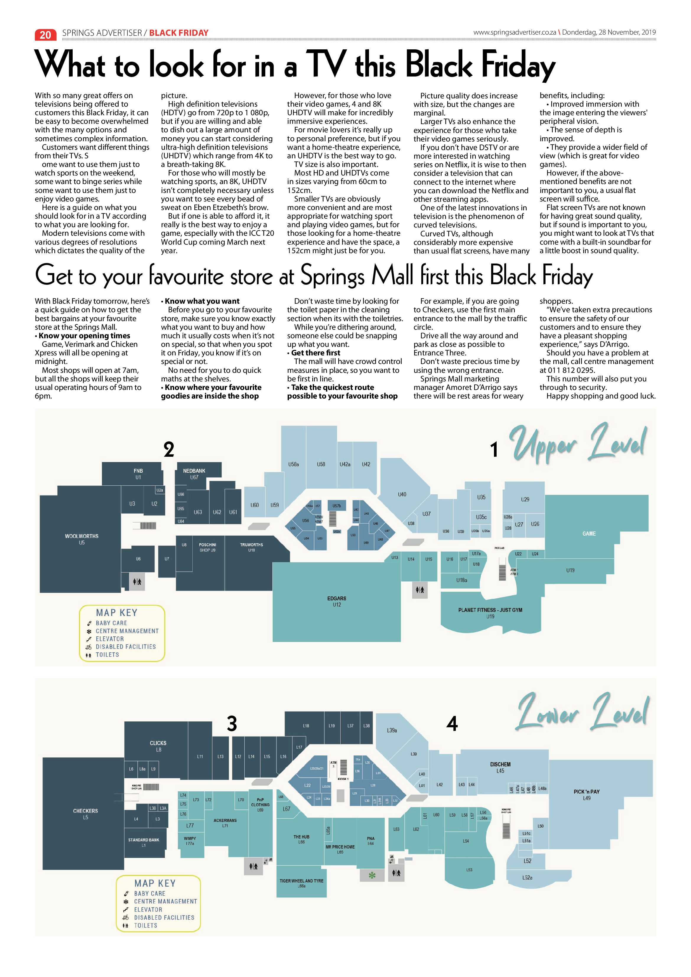 Springs Advertiser 28 November 2019 page 20