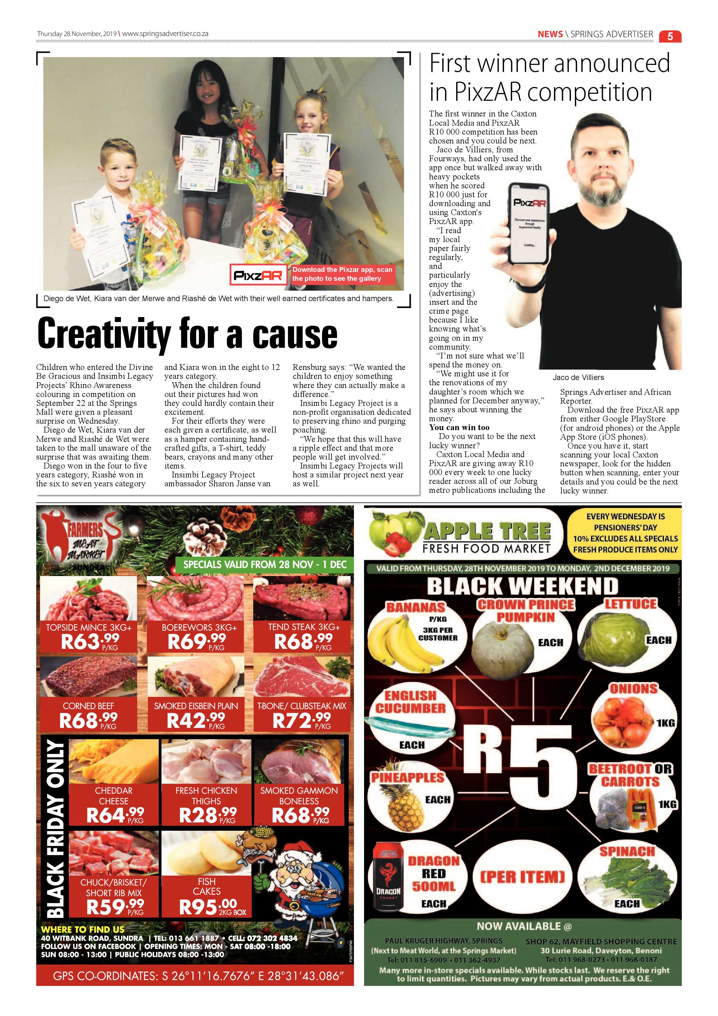 Springs Advertiser 28 November 2019 page 5