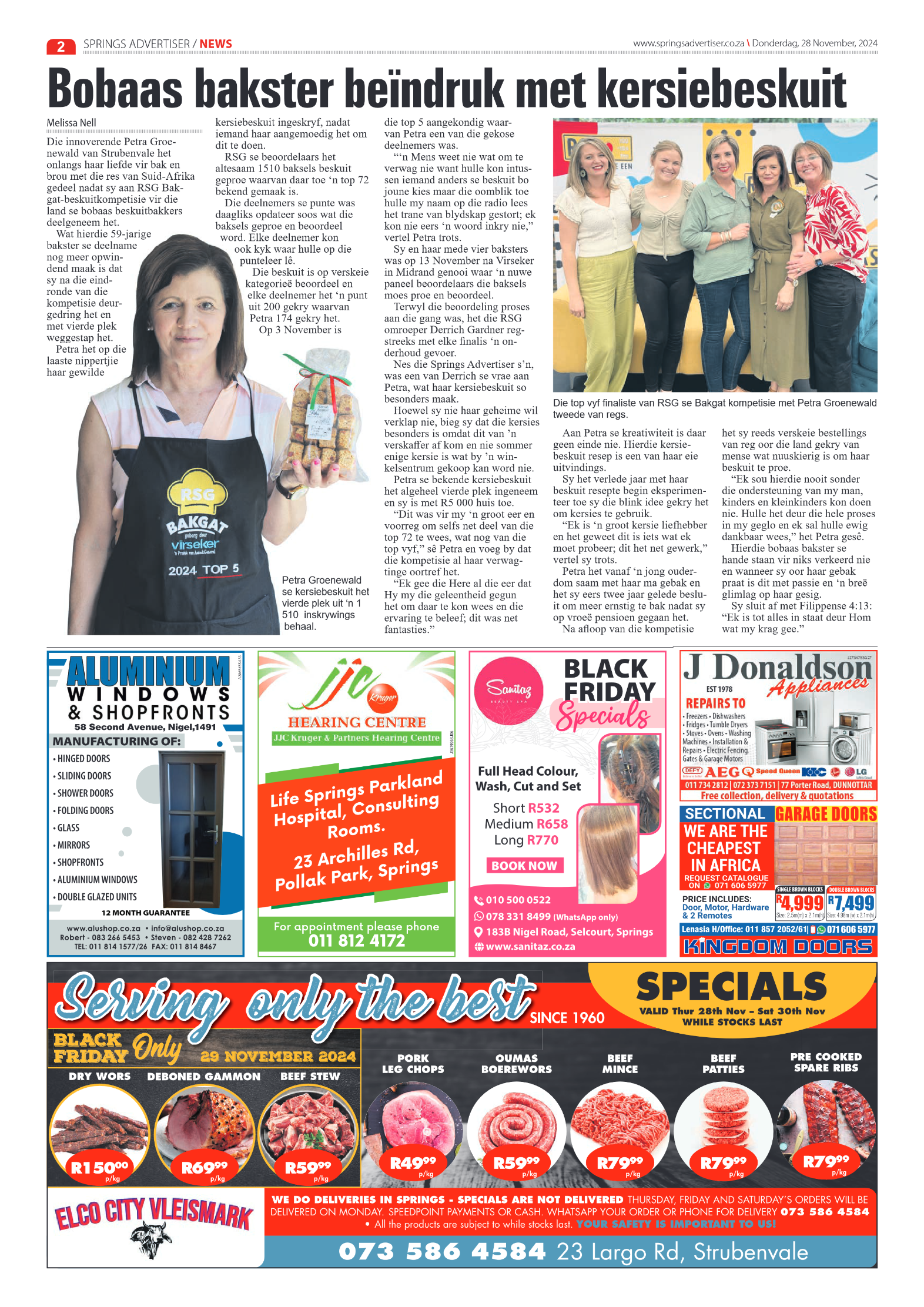 Springs Advertiser 28 November 2024 page 2