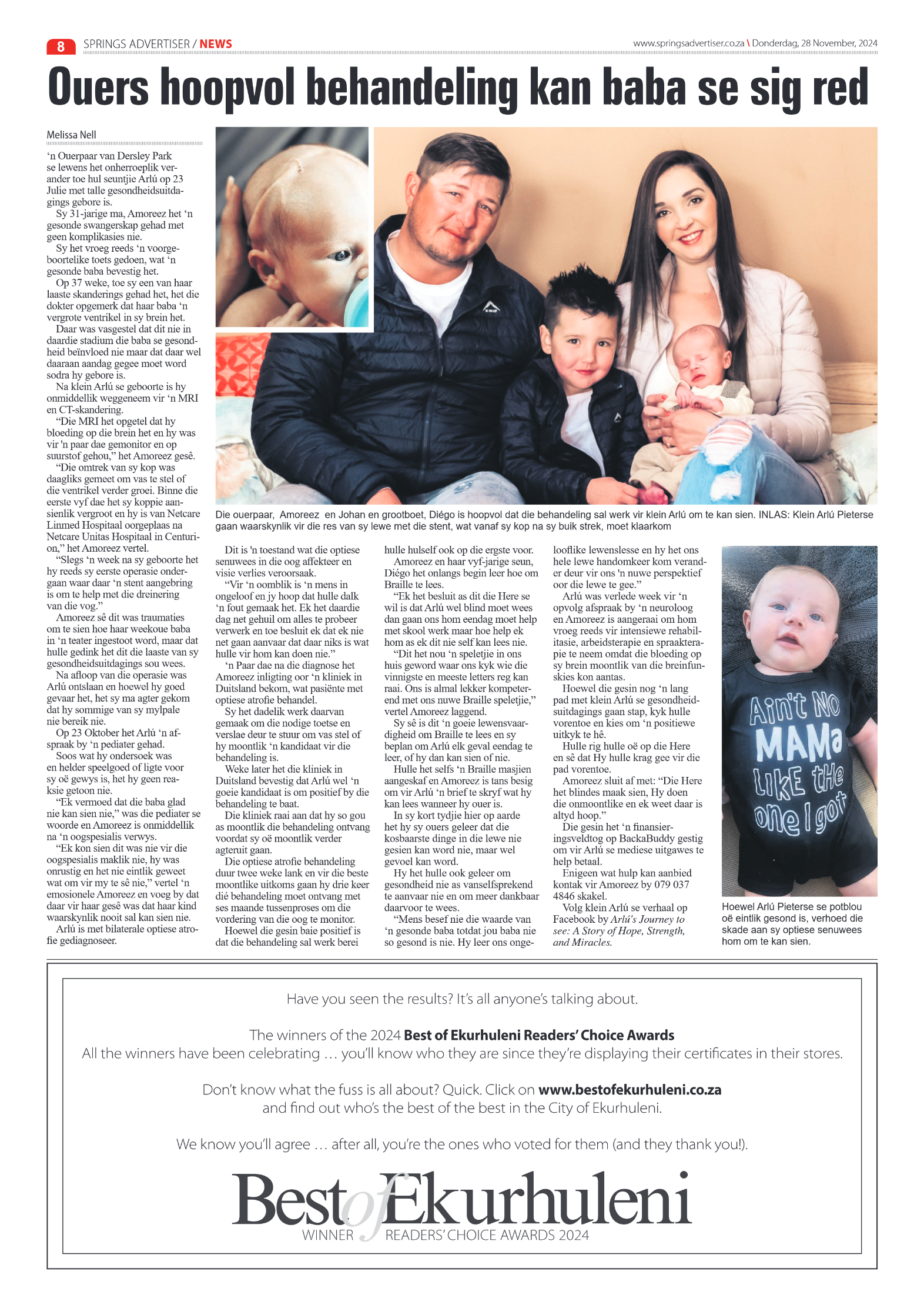 Springs Advertiser 28 November 2024 page 8