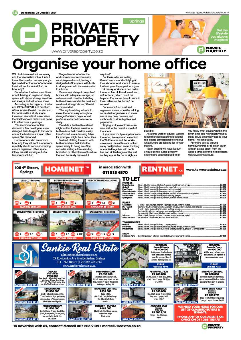 Springs Advertiser 28 October 2021 page 14