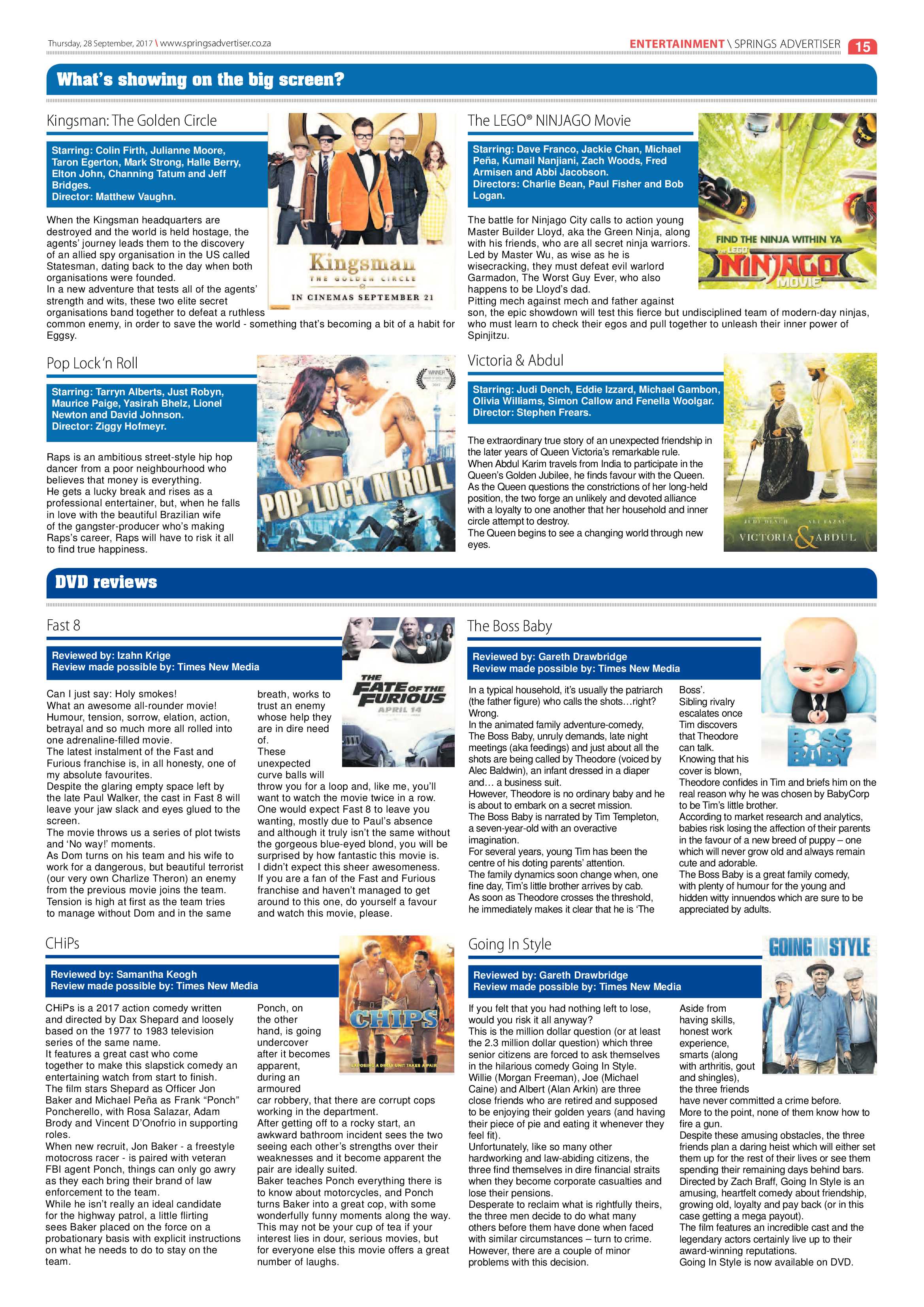 Springs Advertiser 28 September 2017 page 17