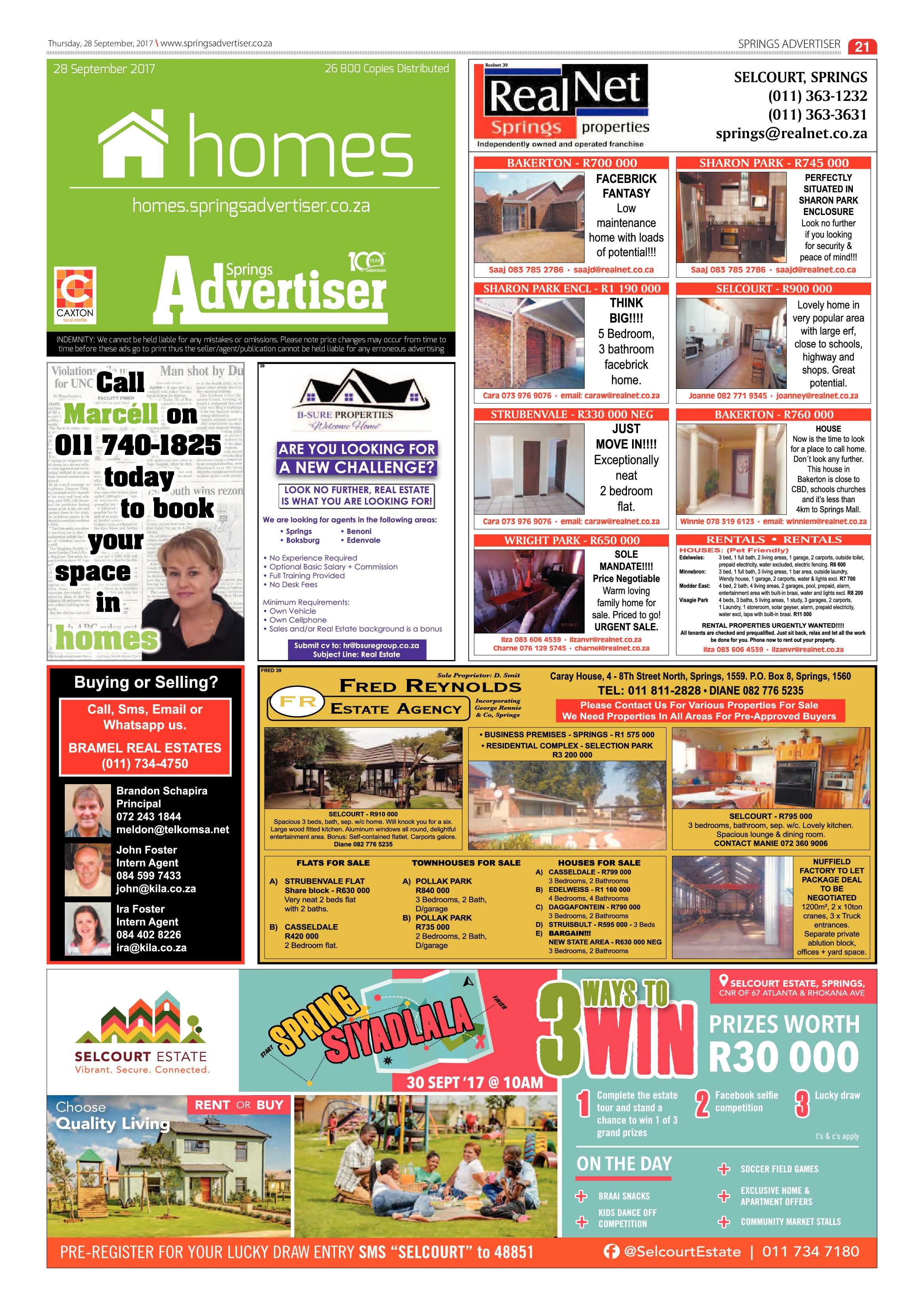 Springs Advertiser 28 September 2017 page 23