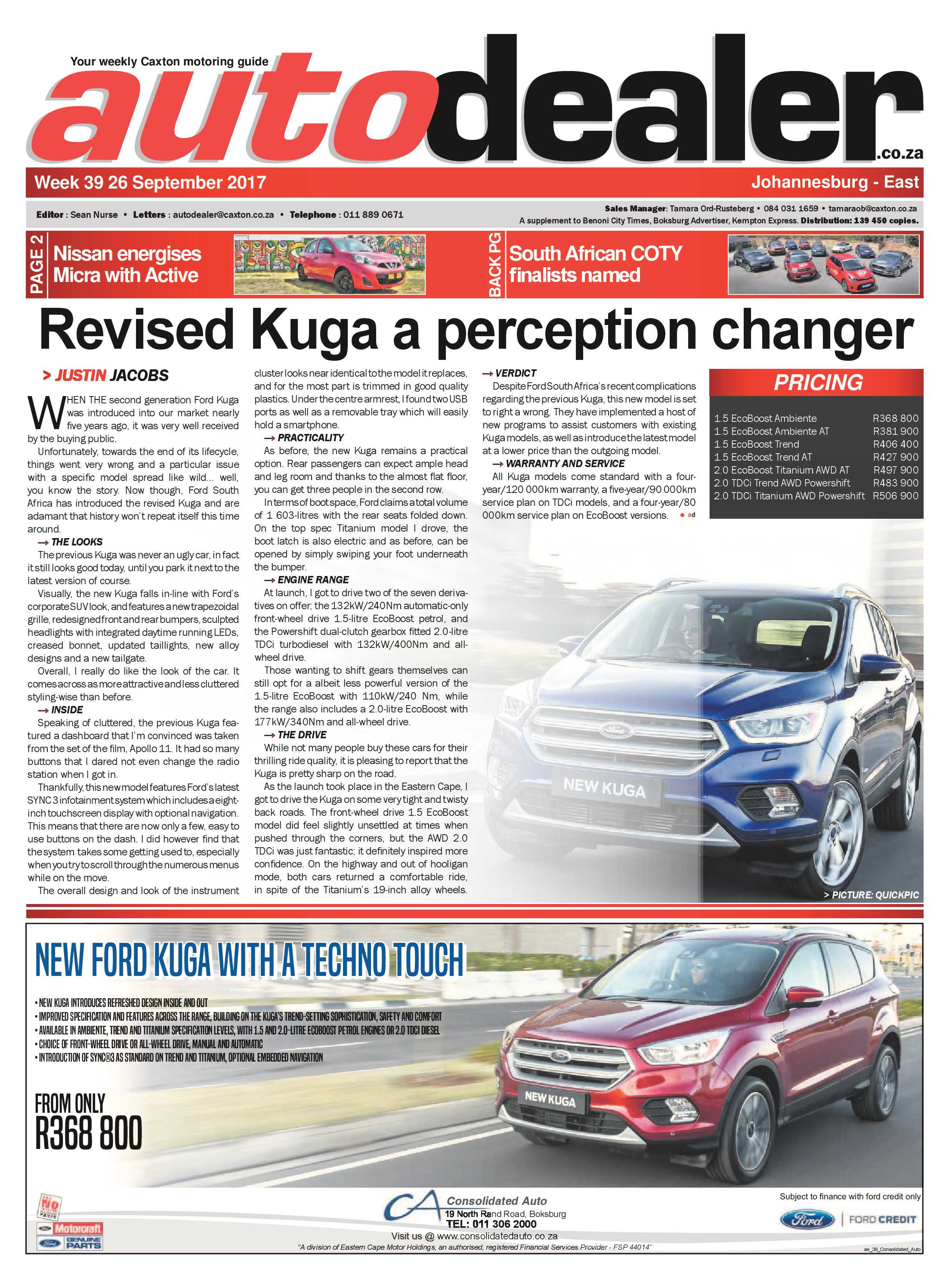 Springs Advertiser 28 September 2017 page 37