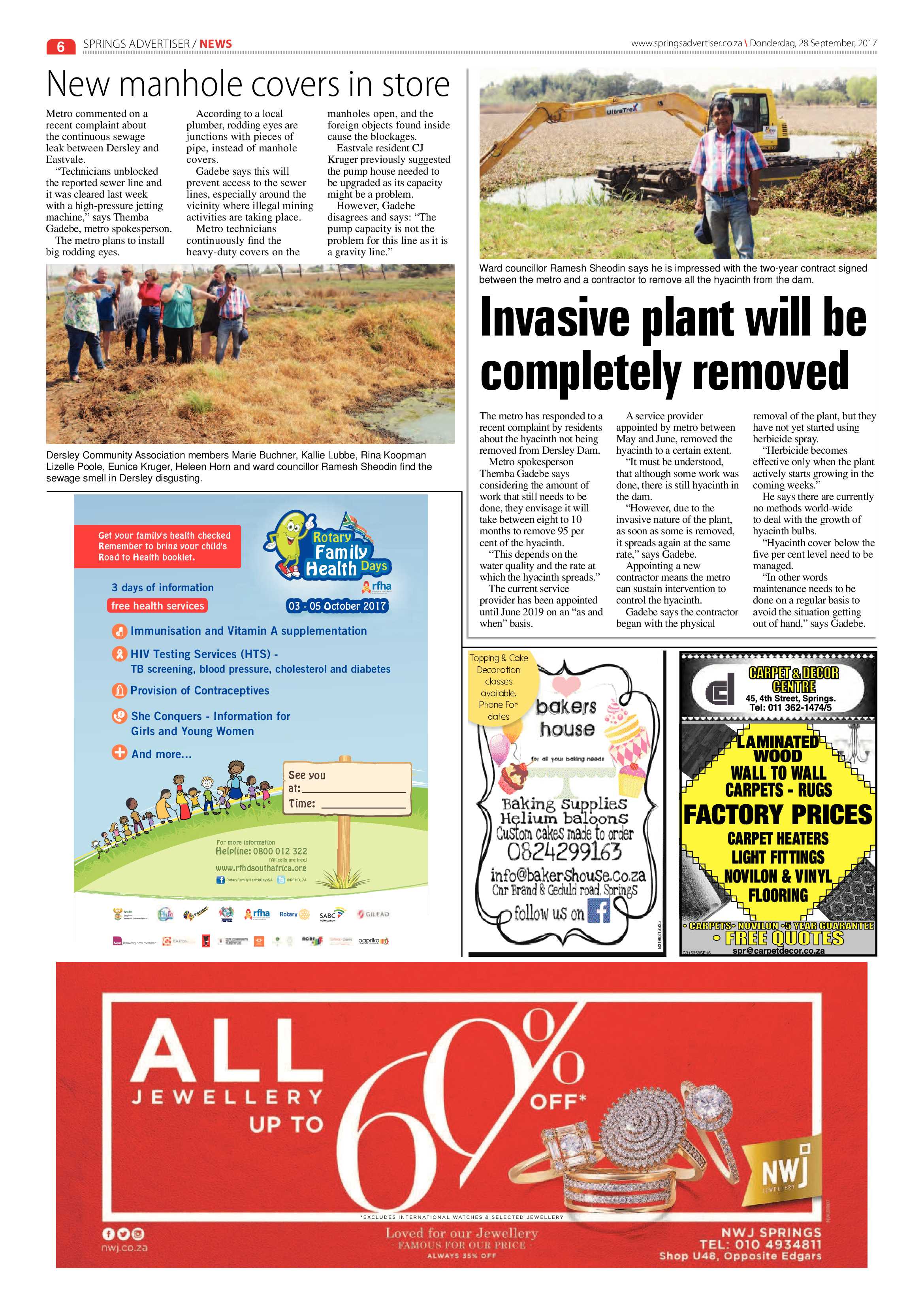 Springs Advertiser 28 September 2017 page 8