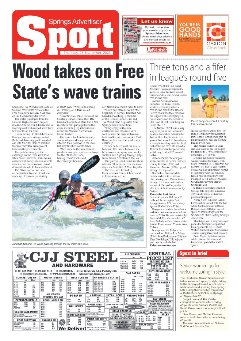 Springs Advertiser 28 September 2023 page 12