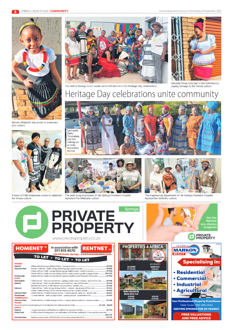 Springs Advertiser 28 September 2023 page 8