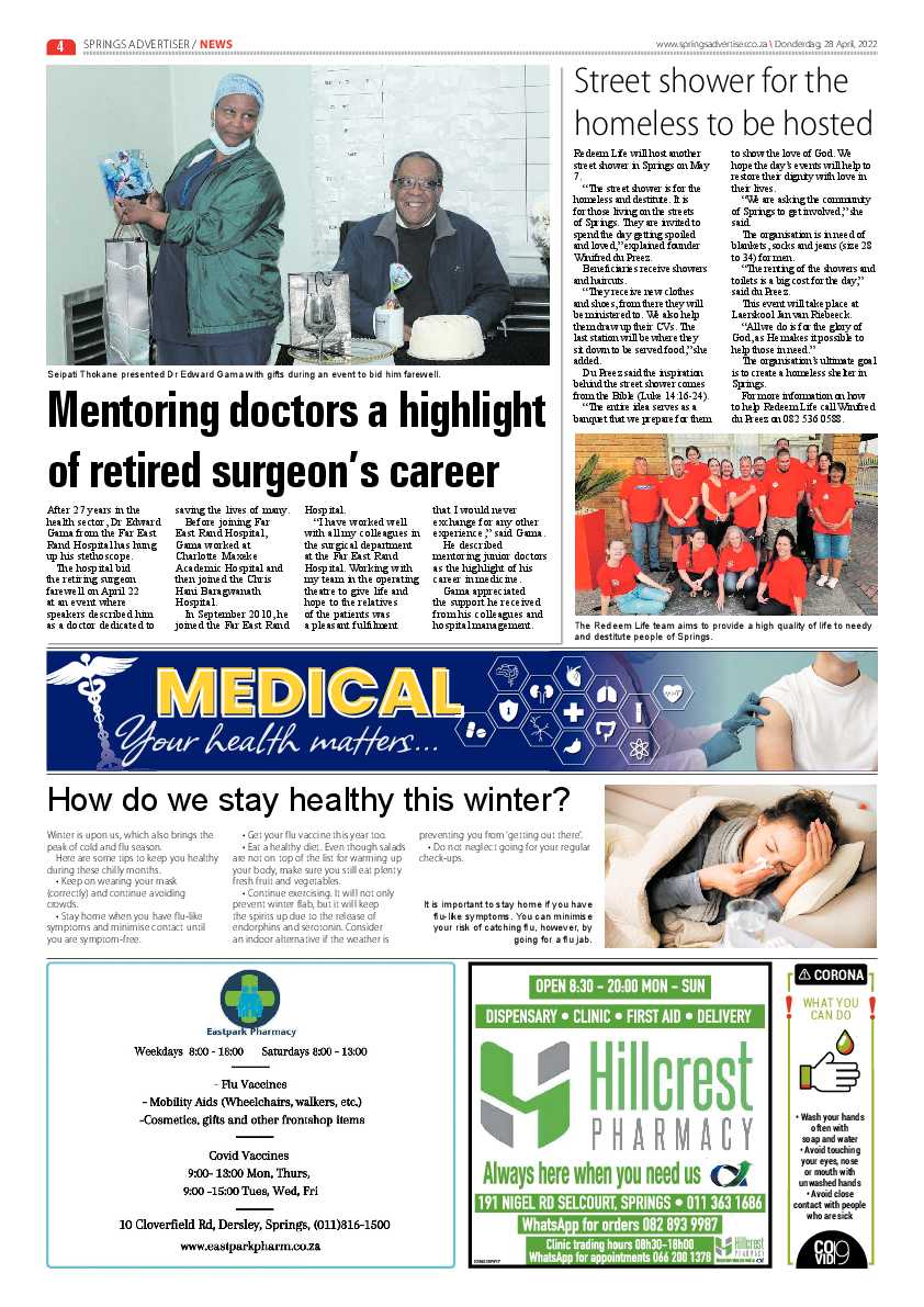 Springs Advertiser 29 April 2022 page 6