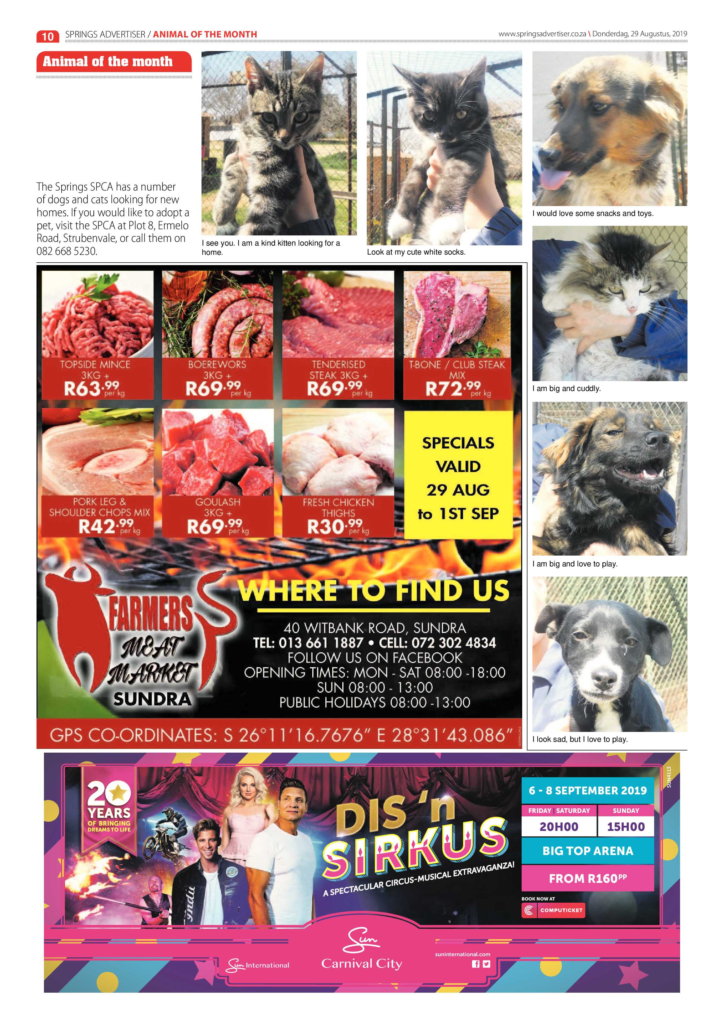 Springs Advertiser 29 August 2019 page 10