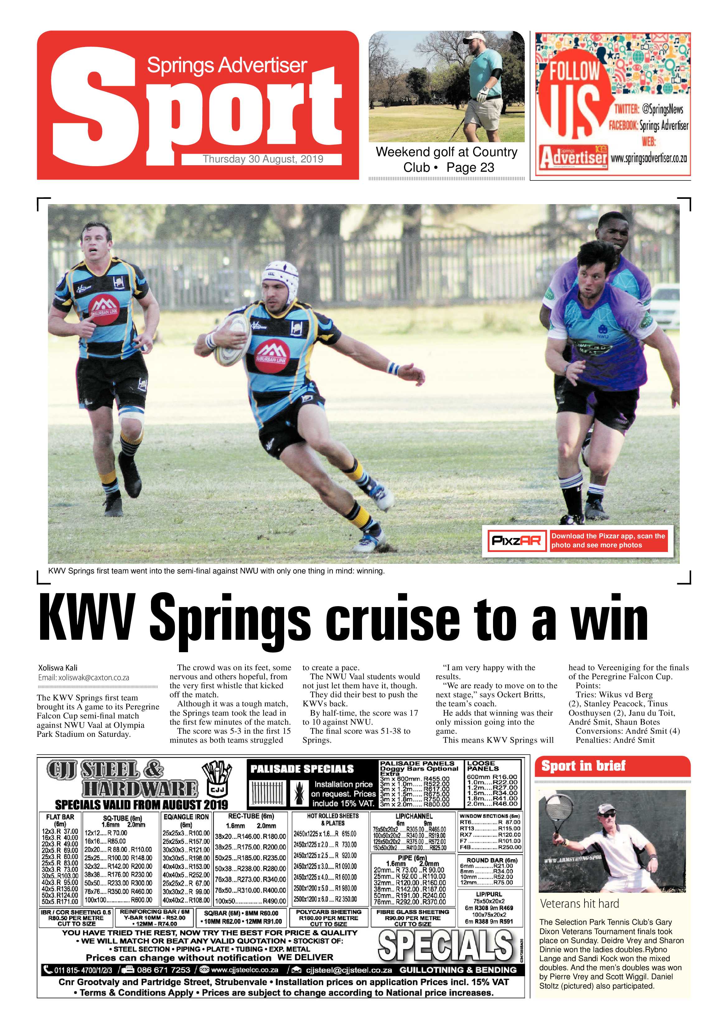 Springs Advertiser 29 August 2019 page 24
