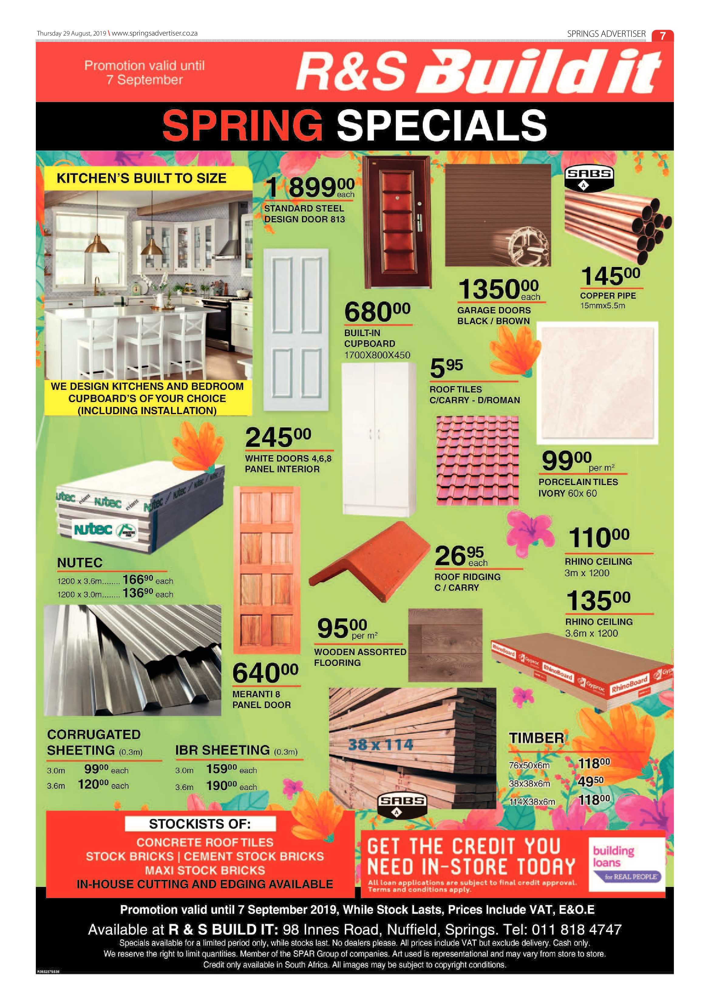 Springs Advertiser 29 August 2019 page 7