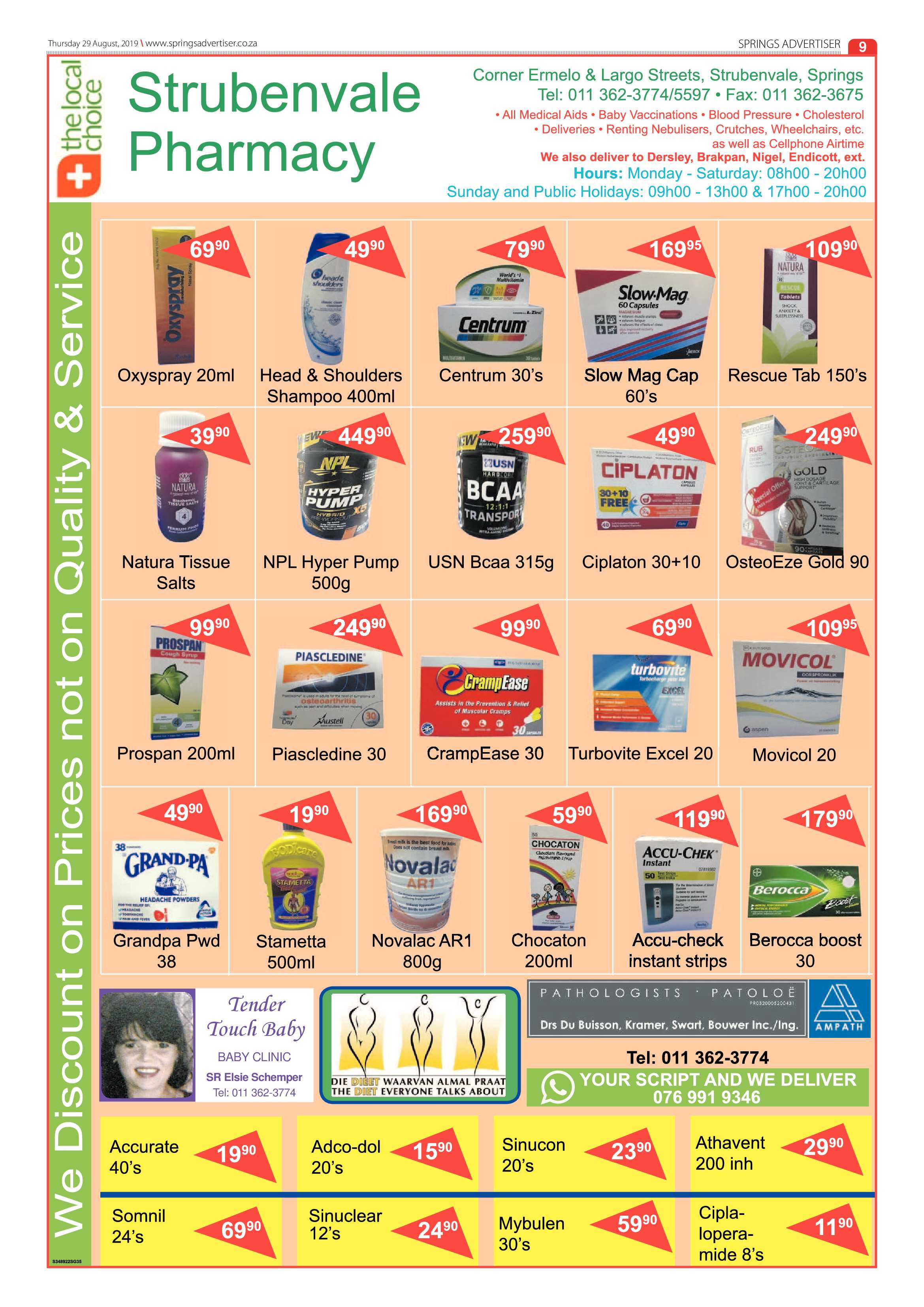 Springs Advertiser 29 August 2019 page 9