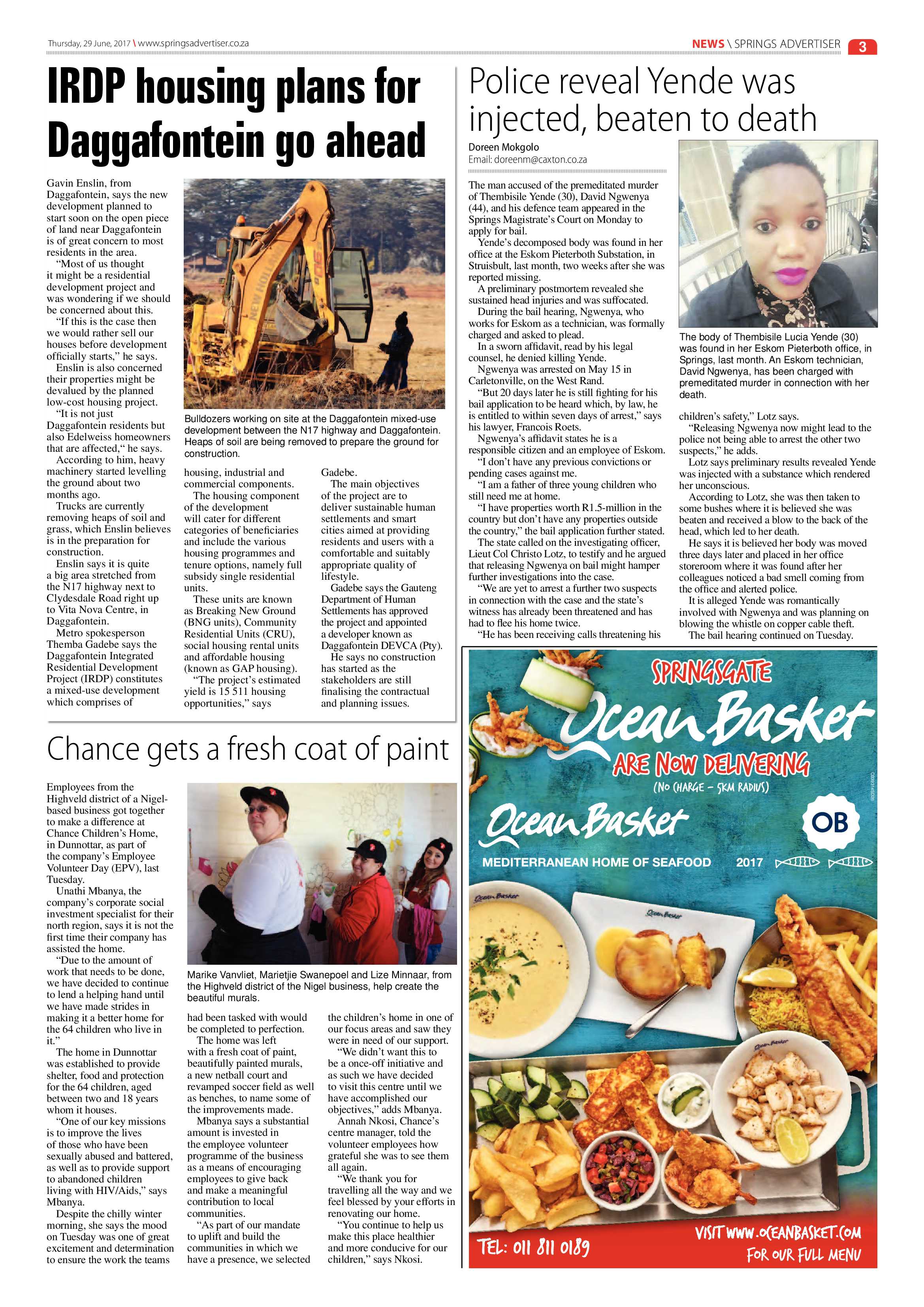 Springs Advertiser 29 June 2017 page 3