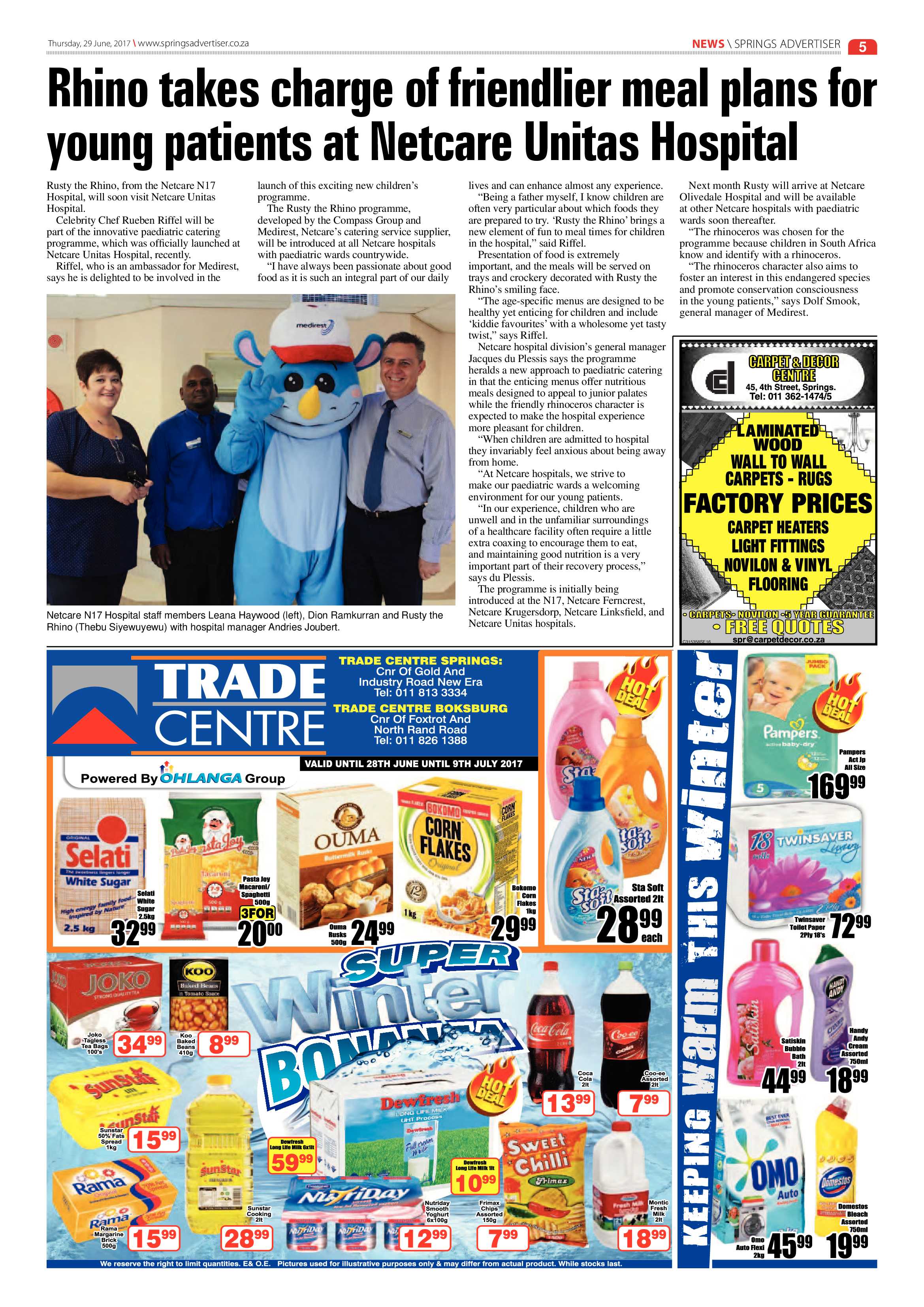 Springs Advertiser 29 June 2017 page 5