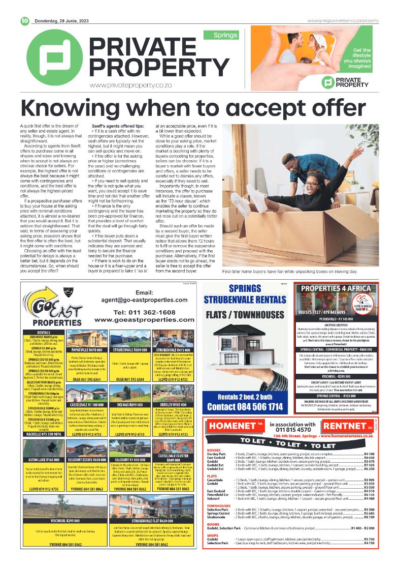 Springs Advertiser 29 June 2023 page 10