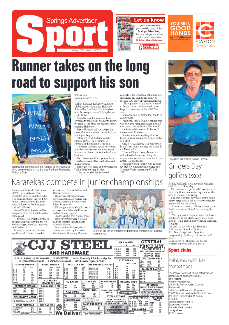 Springs Advertiser 29 June 2023 page 12