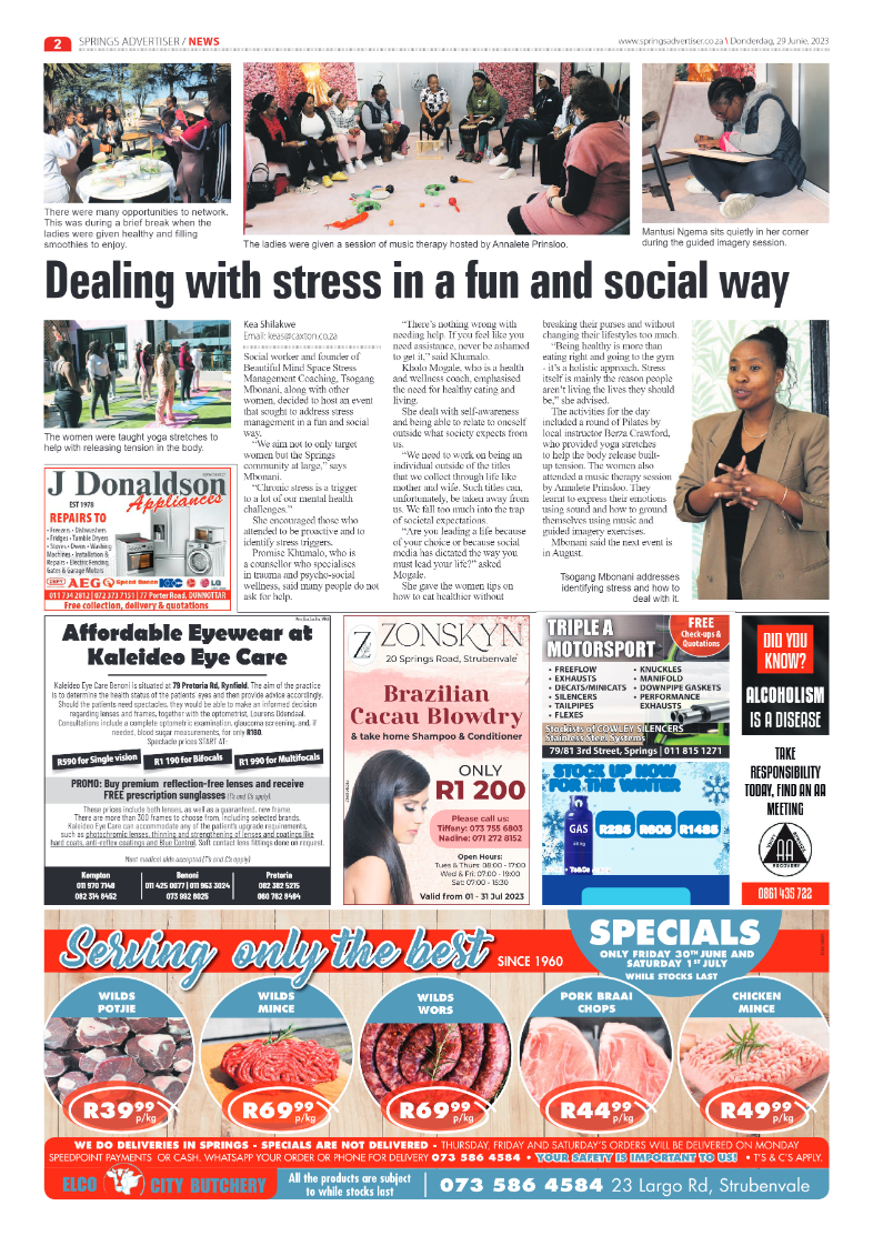 Springs Advertiser 29 June 2023 page 2