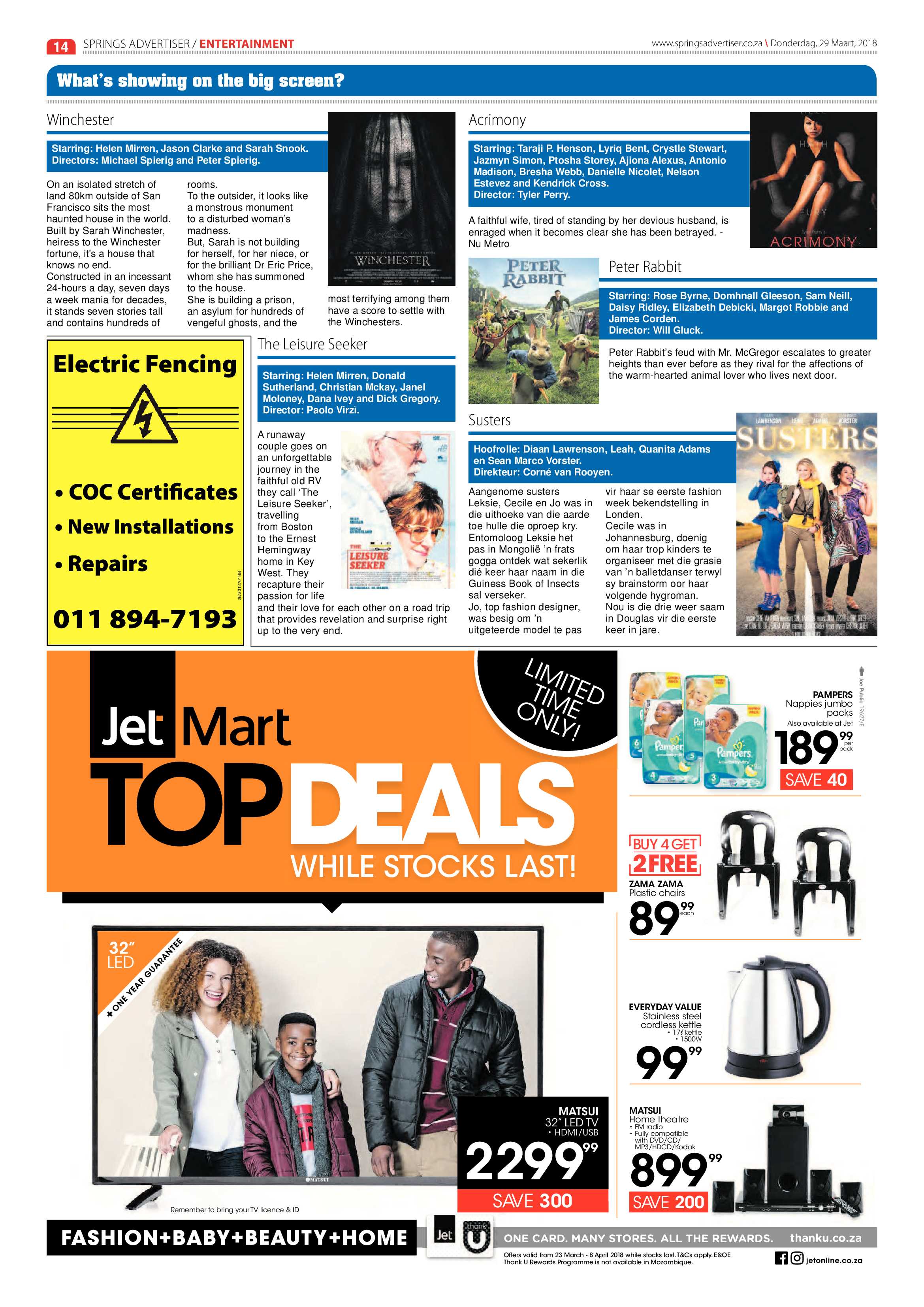 Springs Advertiser 29 March 2018 page 14