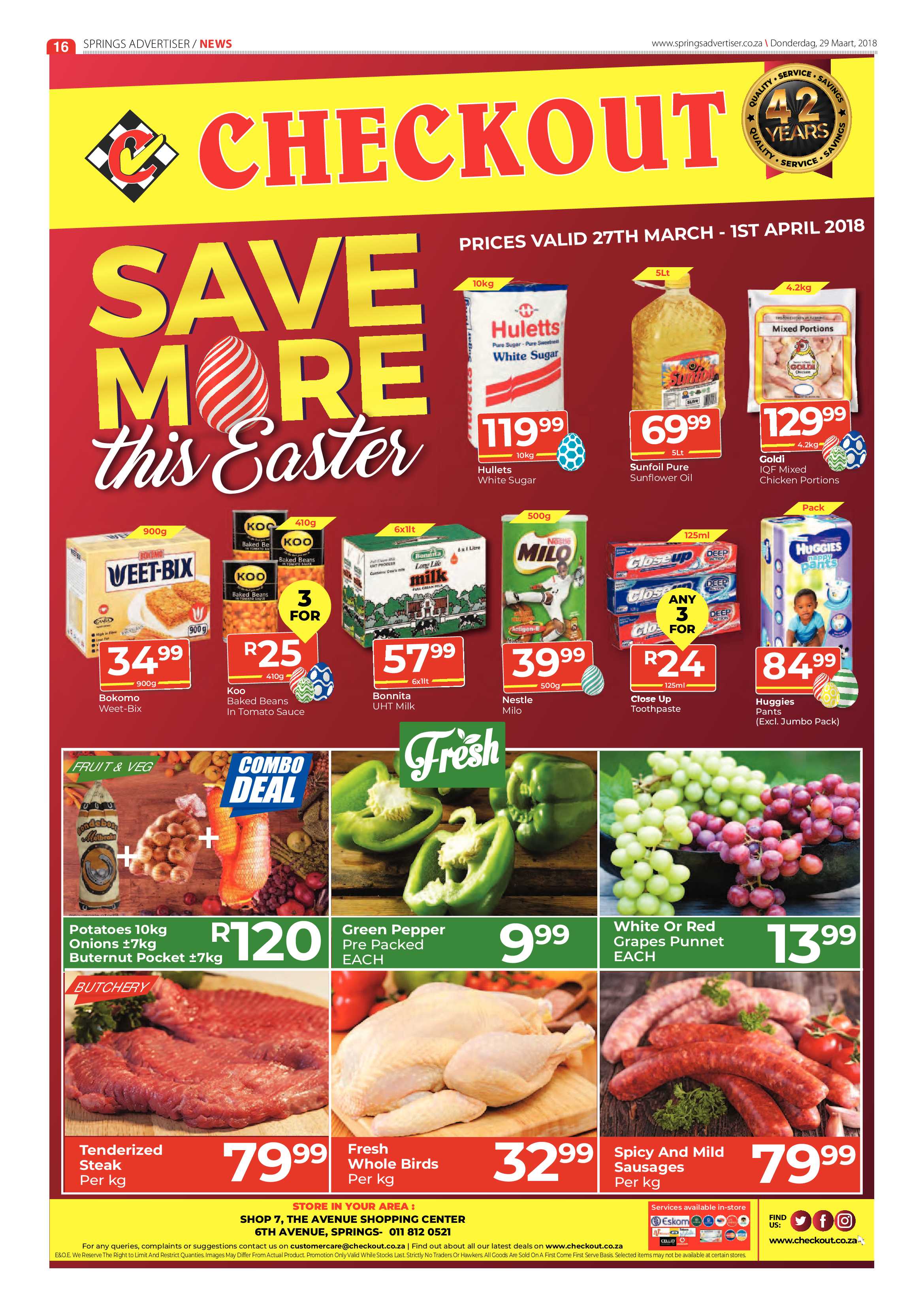 Springs Advertiser 29 March 2018 page 16