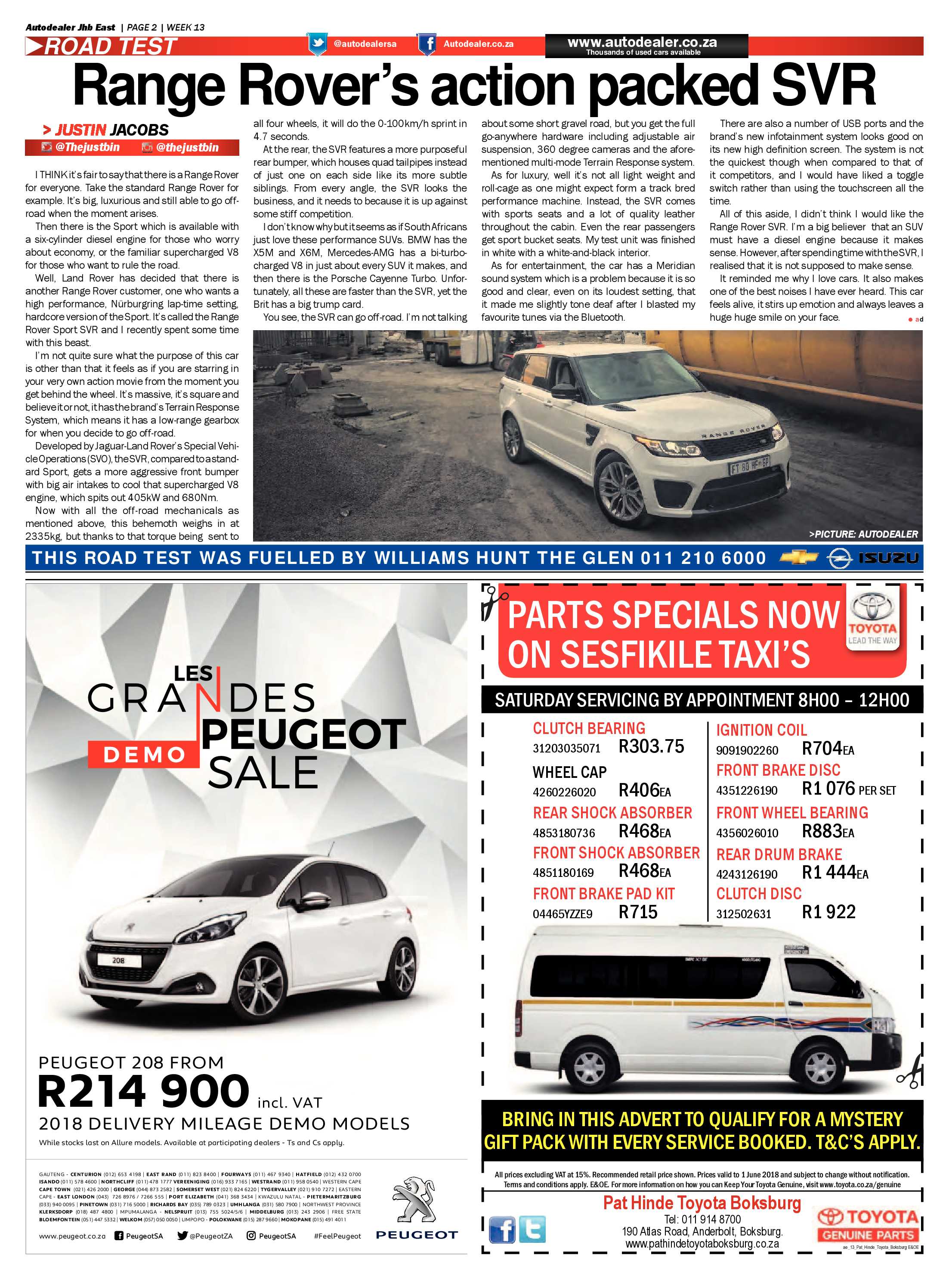 Springs Advertiser 29 March 2018 page 26