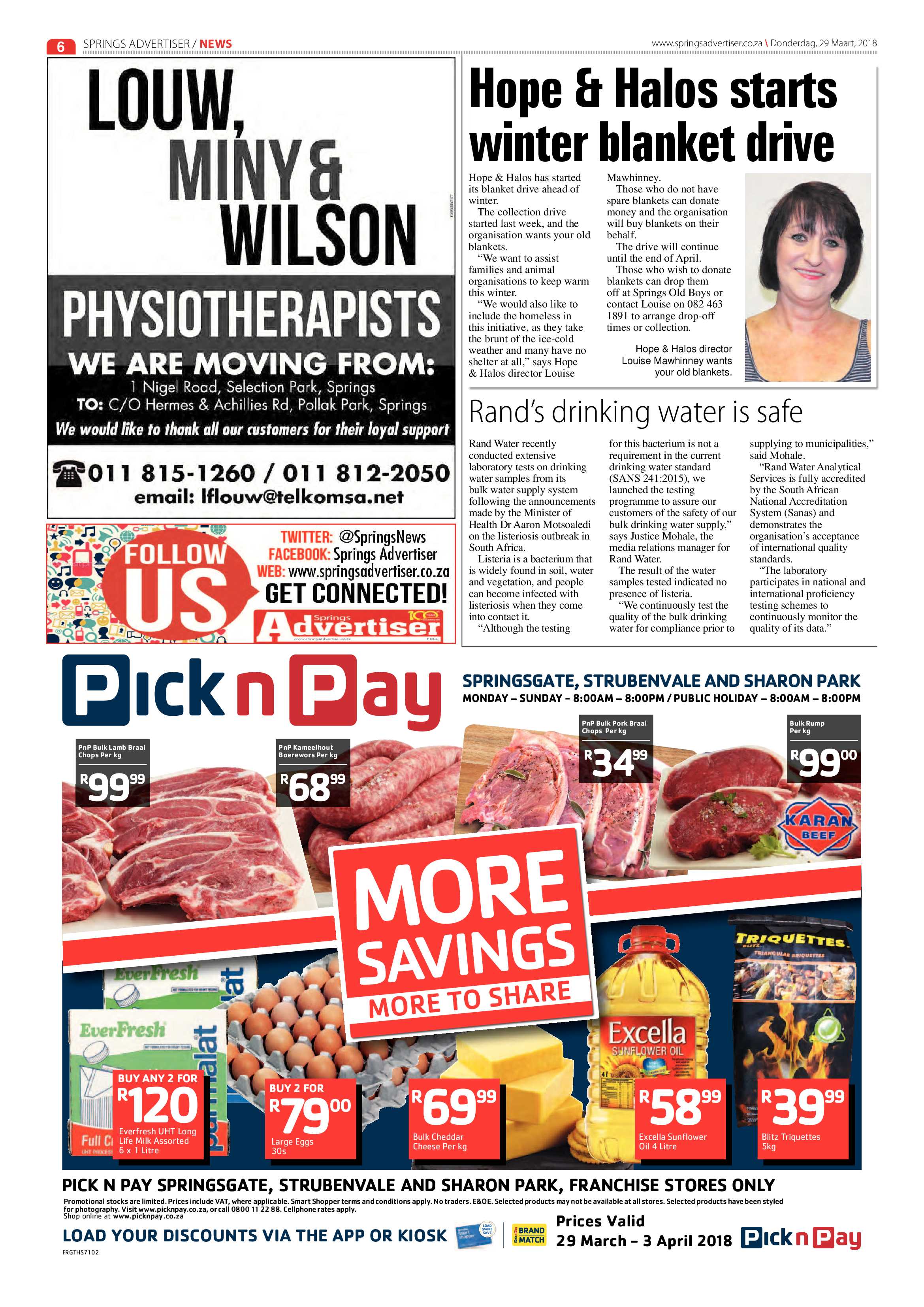 Springs Advertiser 29 March 2018 page 6