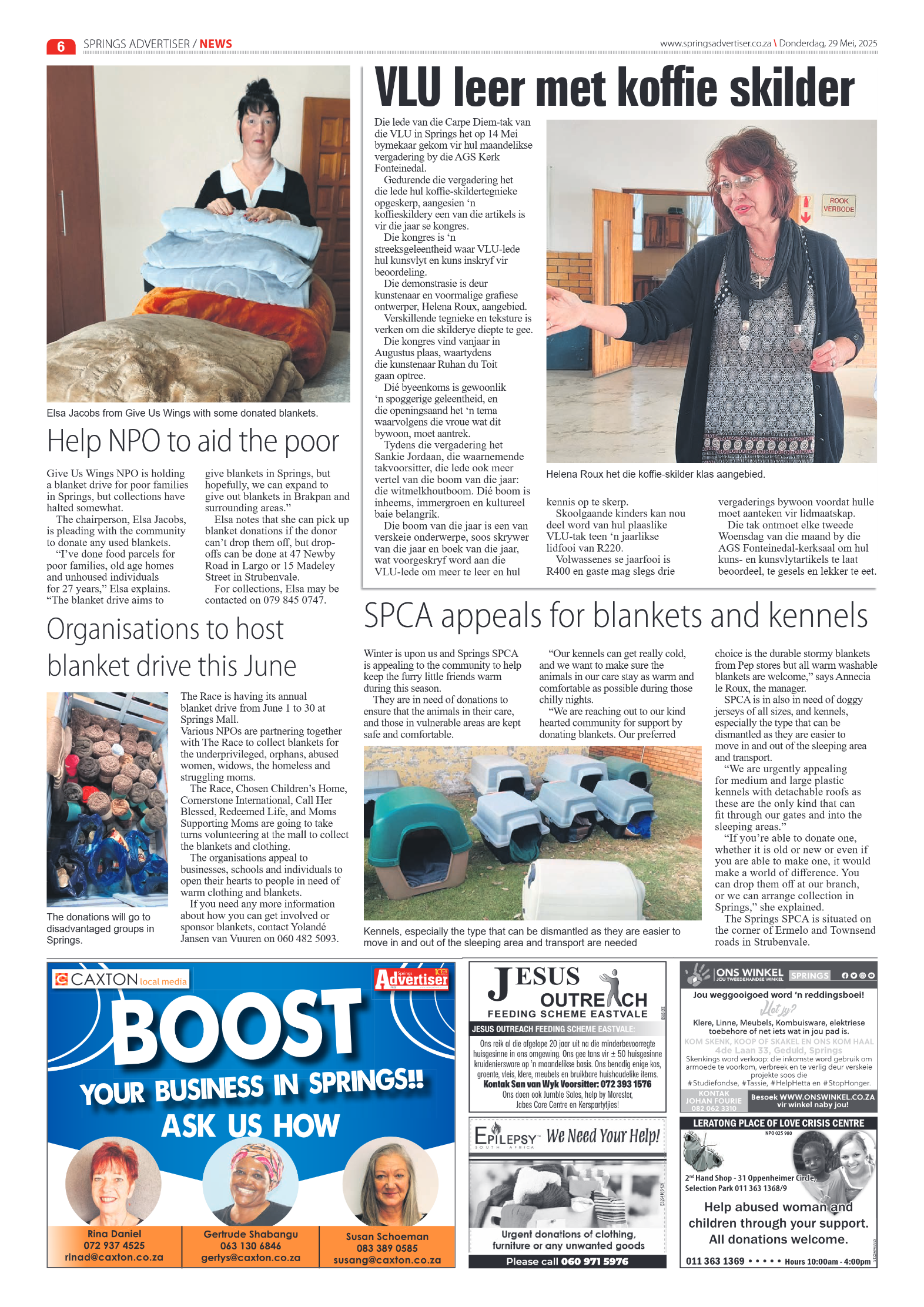 Springs Advertiser 29 May 2025 page 6