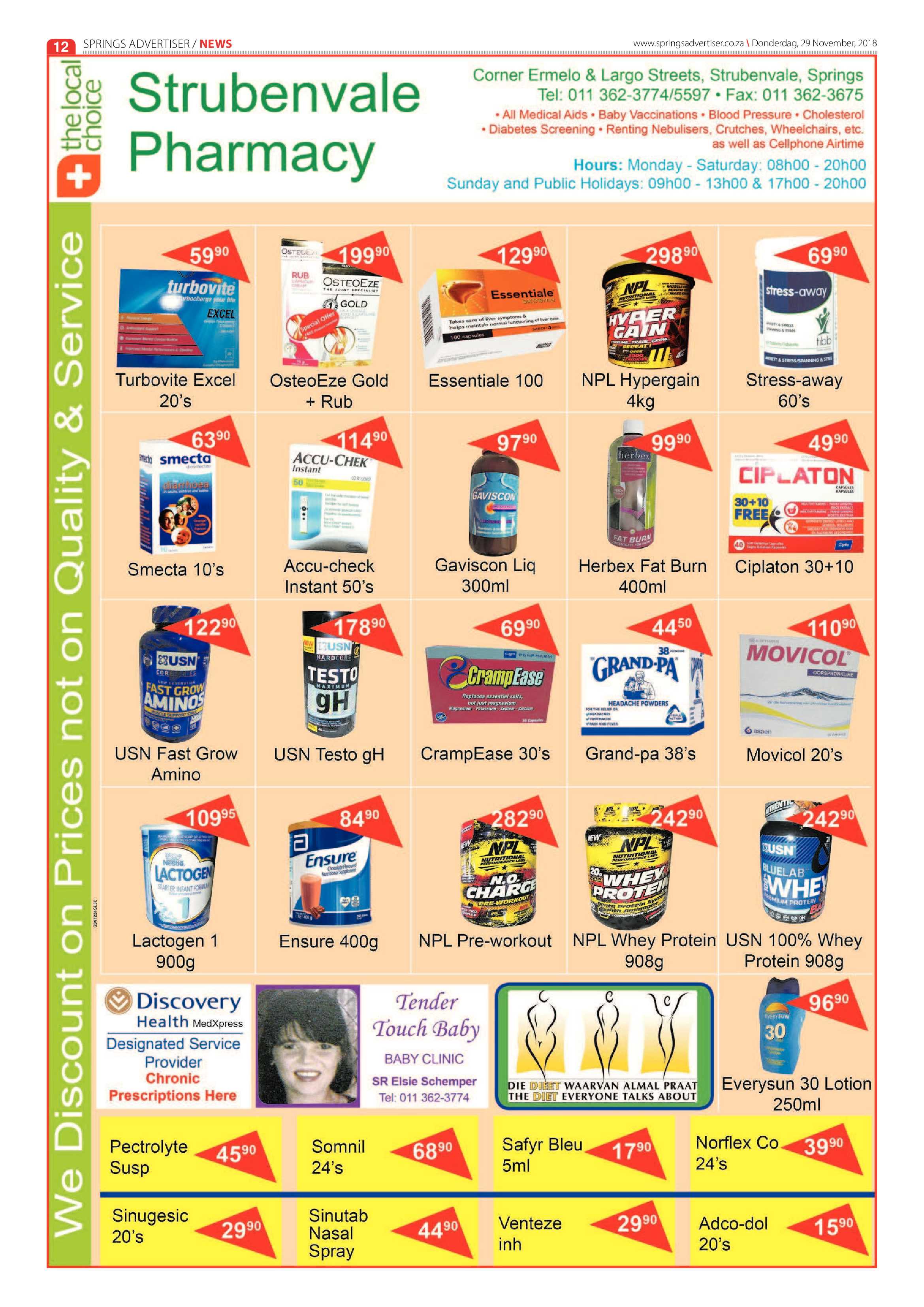 Springs Advertiser 29 November 2018 page 12