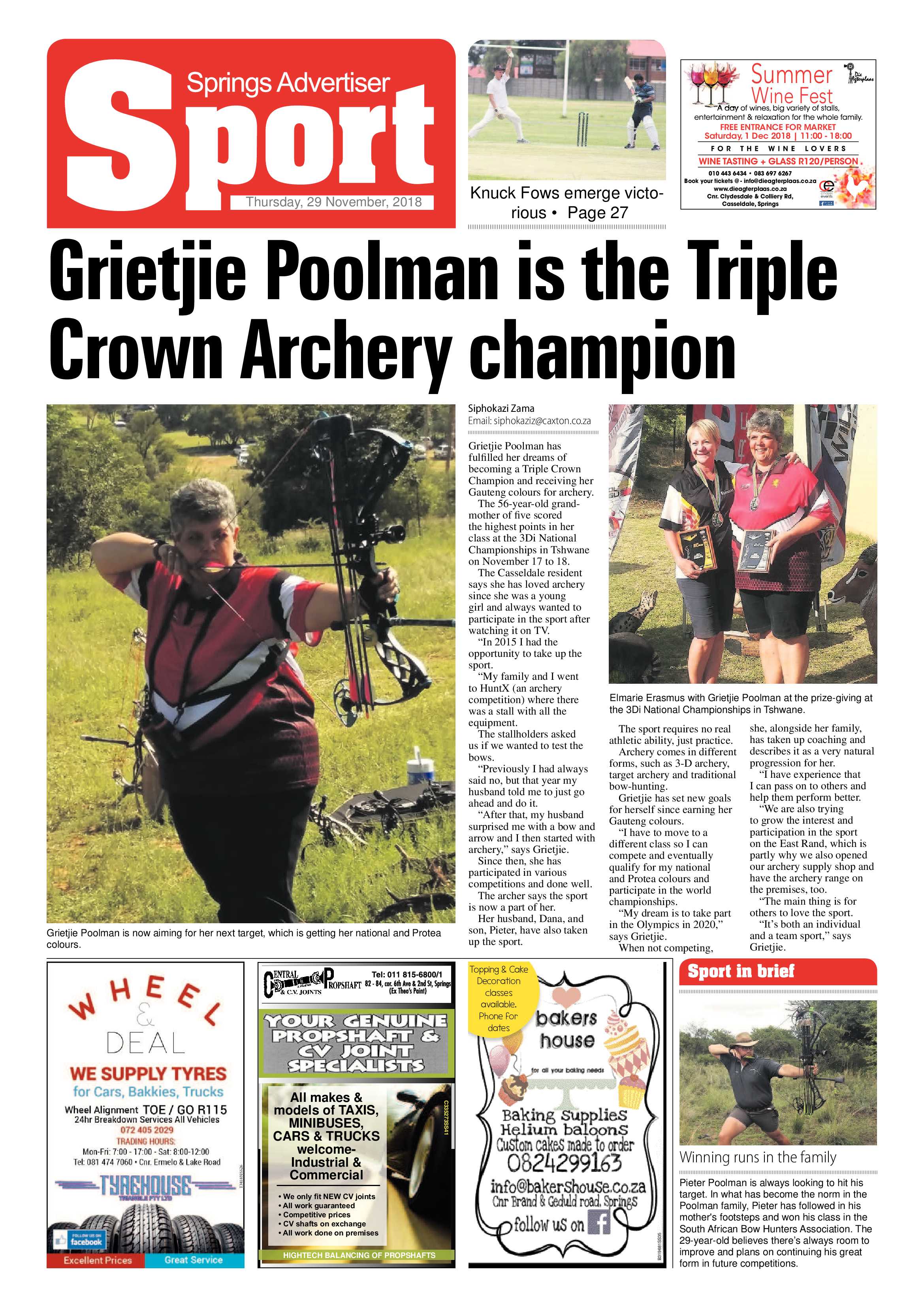 Springs Advertiser 29 November 2018 page 28