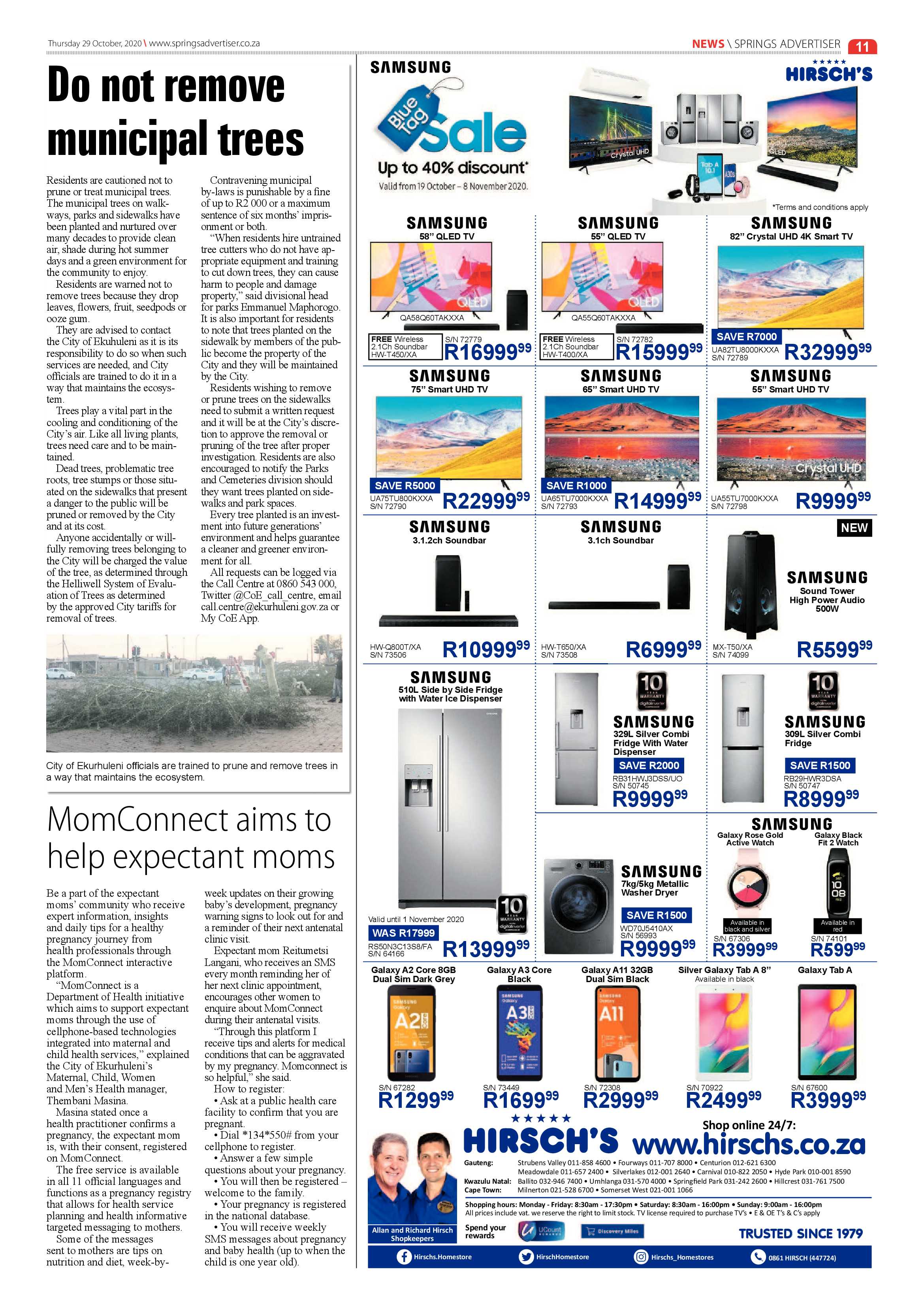 Springs Advertiser 29 October 2020 page 11