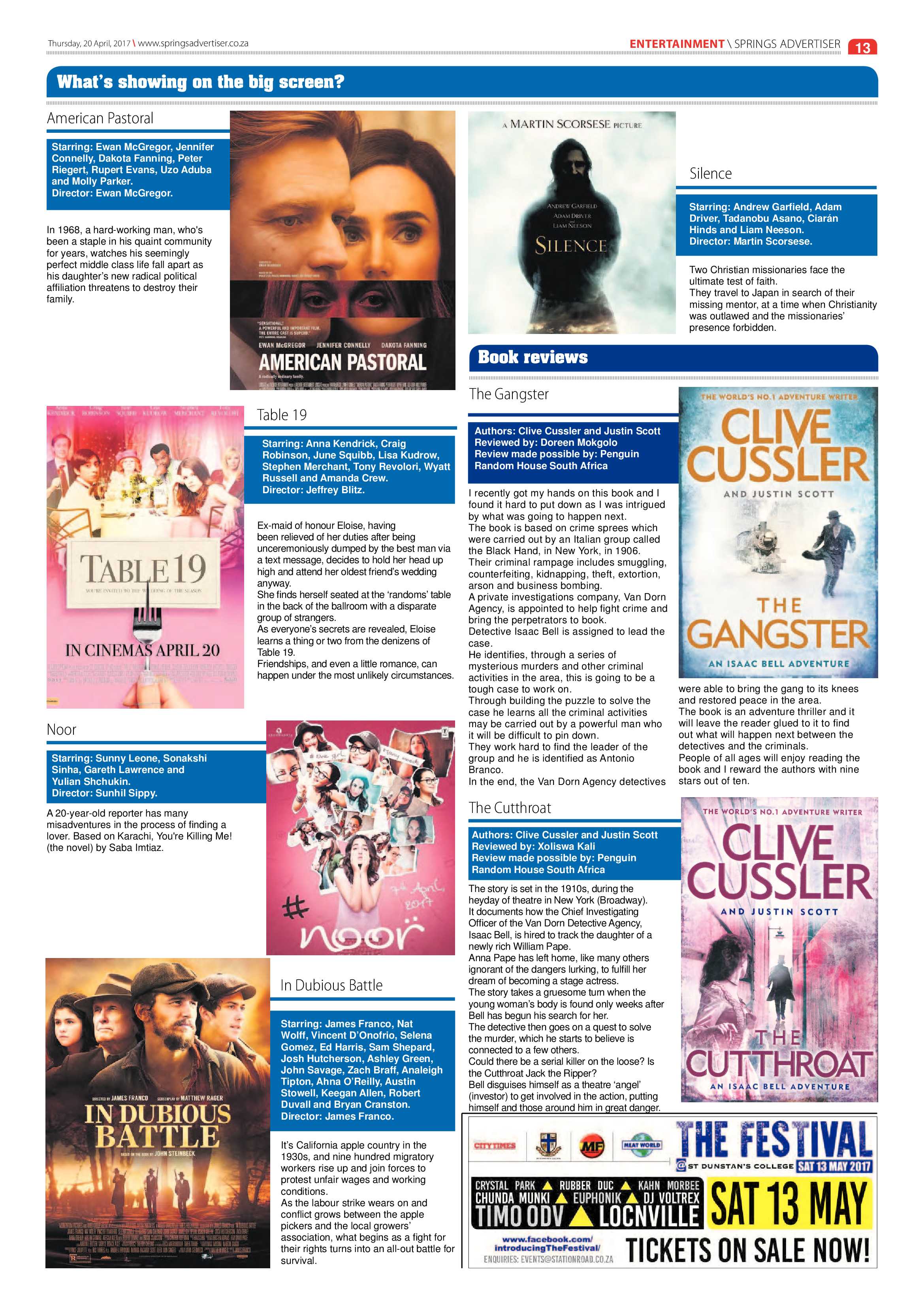 Springs Advertiser 2 April 2017 page 13